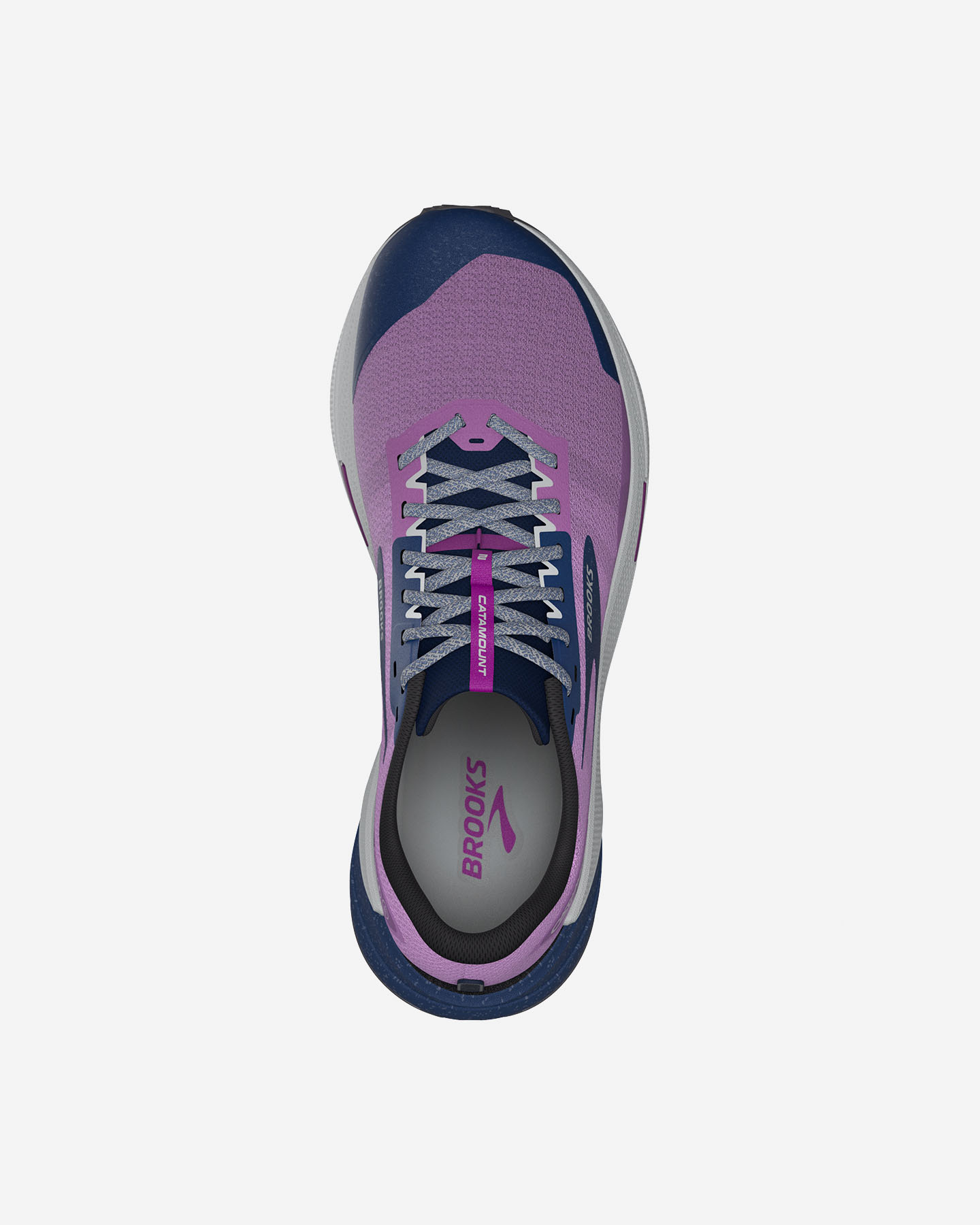Scarpe trail BROOKS CATAMOUNT 2 W - Viola - 4 | Cisalfa Sport
