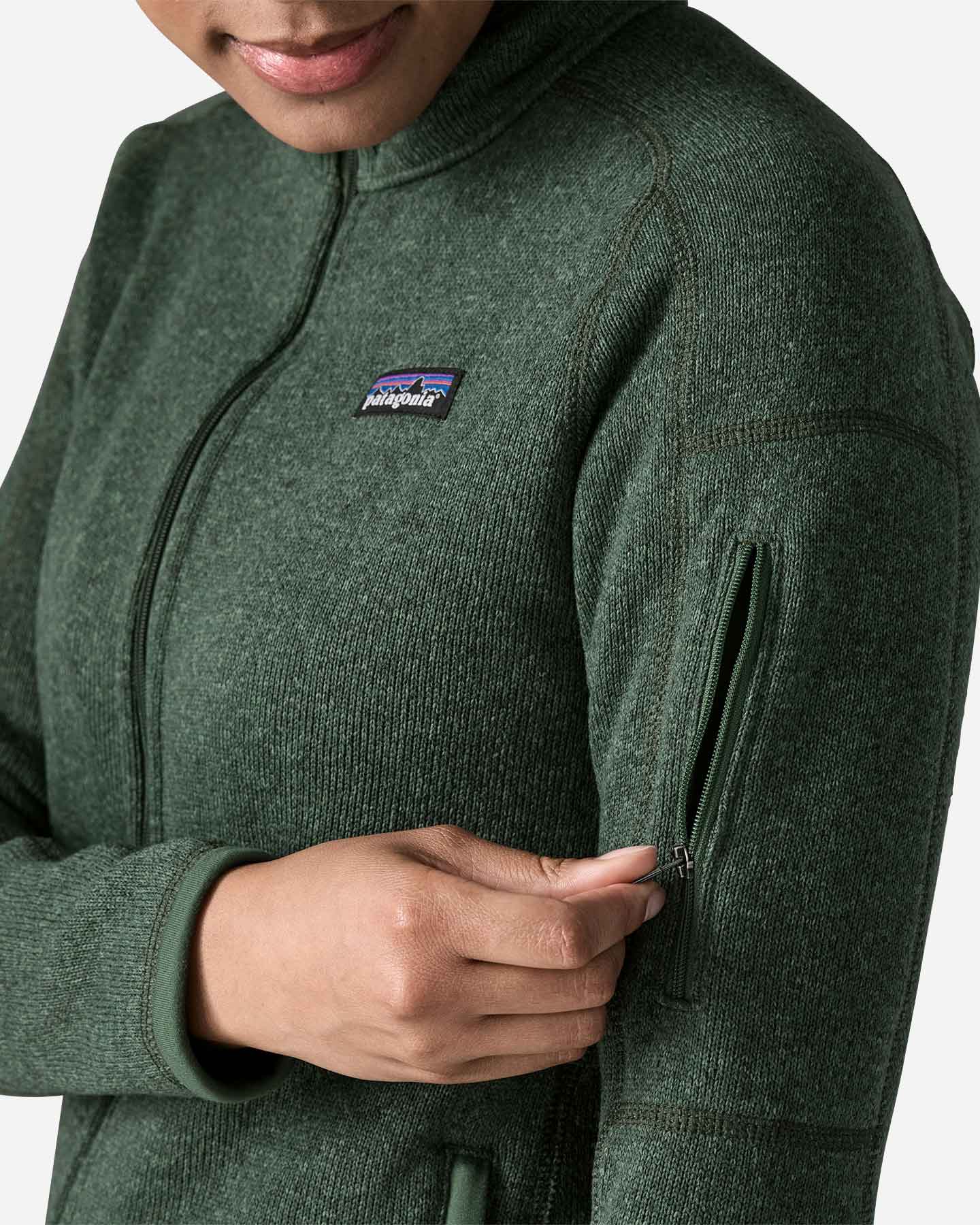 Pile PATAGONIA BETTER SWEATER W - Verde - 3 | Cisalfa Sport