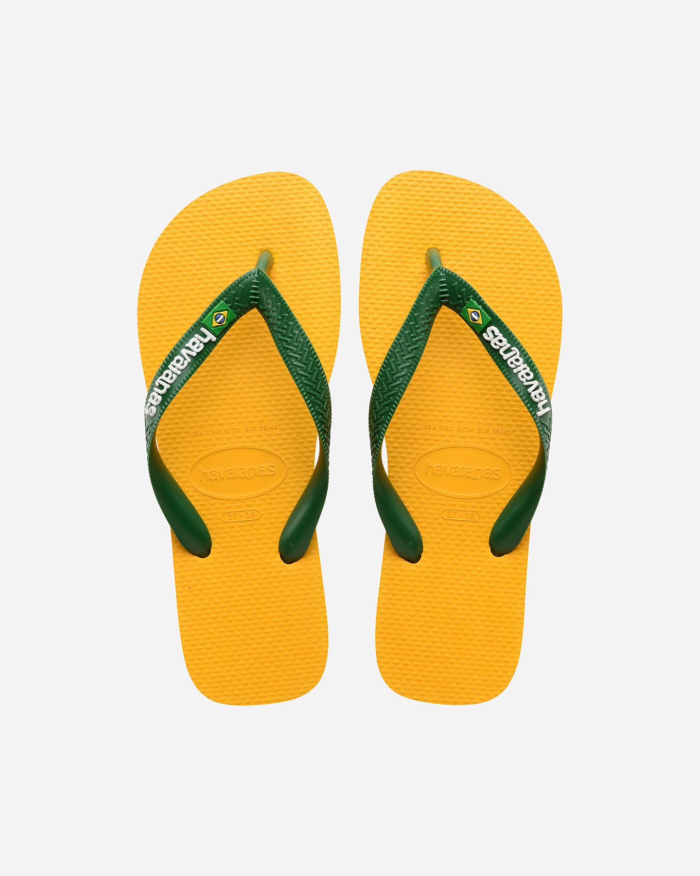 Infradito HAVAIANAS BRASIL LOGO M - Giallo - 0 | Cisalfa Sport