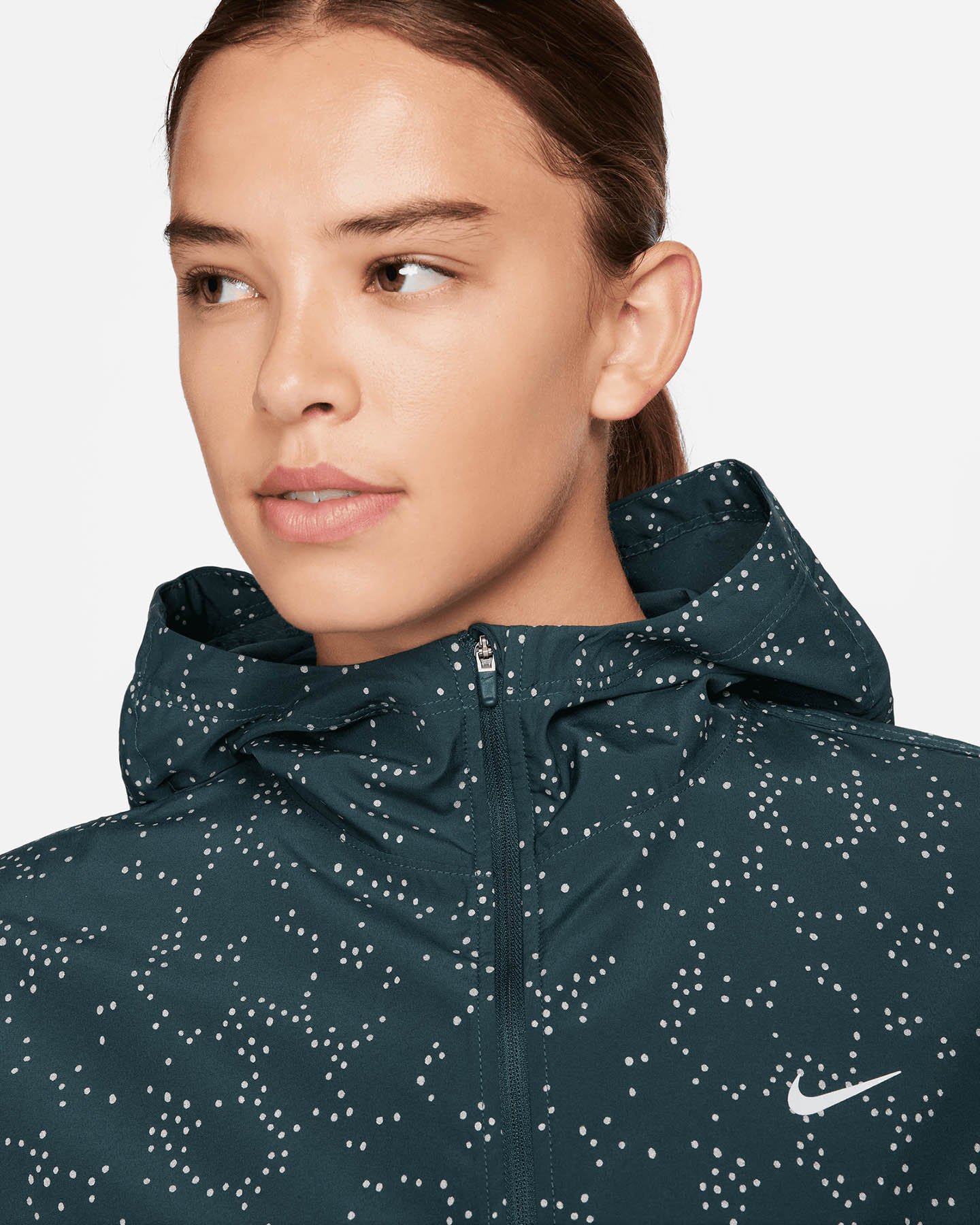 Giacca running NIKE NOVELTY W - Verde - 2 | Cisalfa Sport