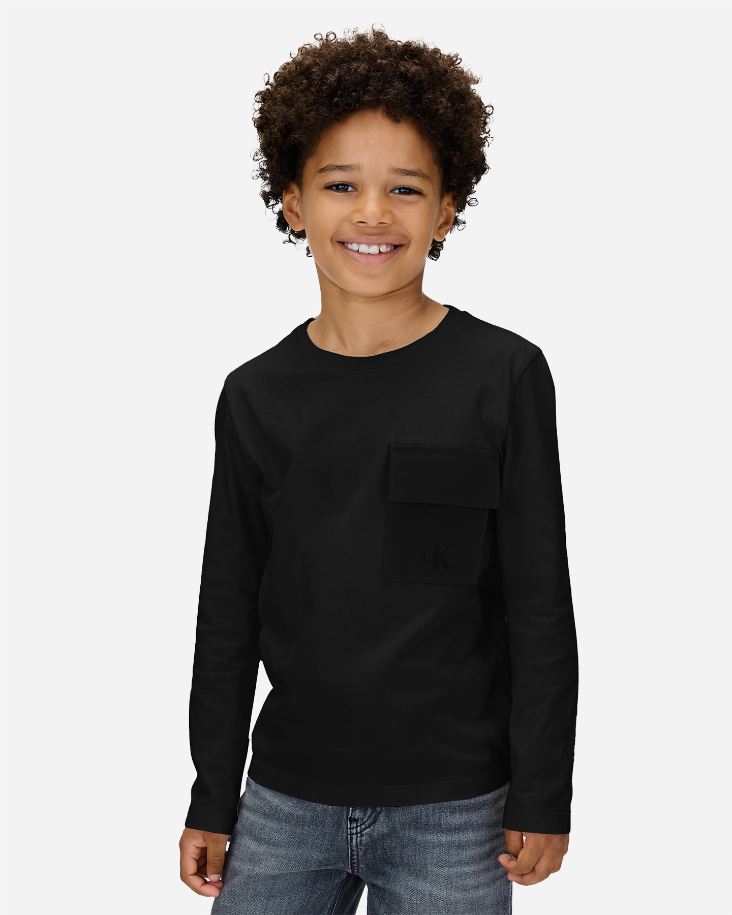 T-shirt CALVIN KLEIN JEANS BASIC JR - Nero - 1 | Cisalfa Sport