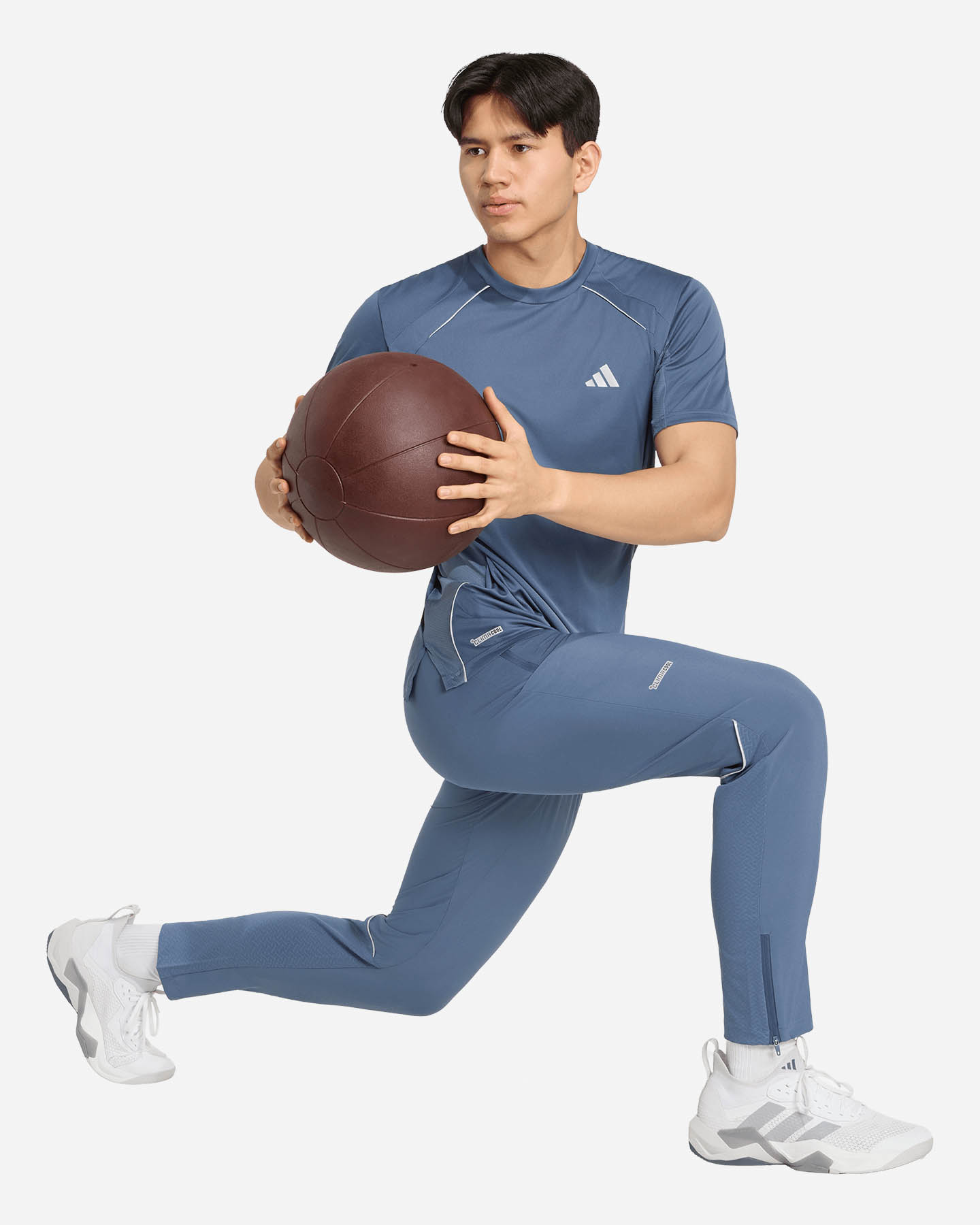 T-shirt training ADIDAS TECH APPAREL M - Blu - 2 | Cisalfa Sport