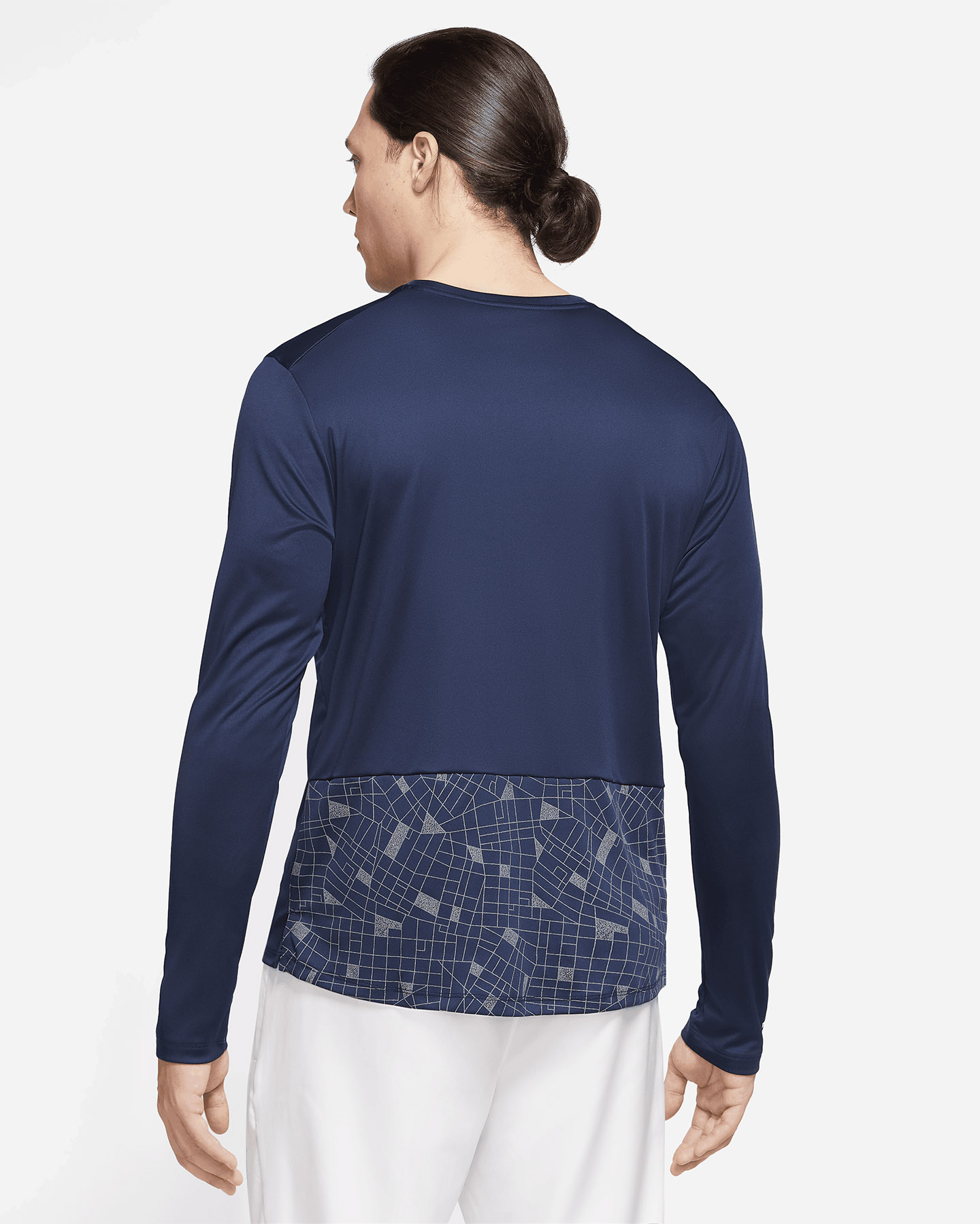 Maglia running NIKE RUNDIVISION MILER FLASH M - Blu - 1 | Cisalfa Sport