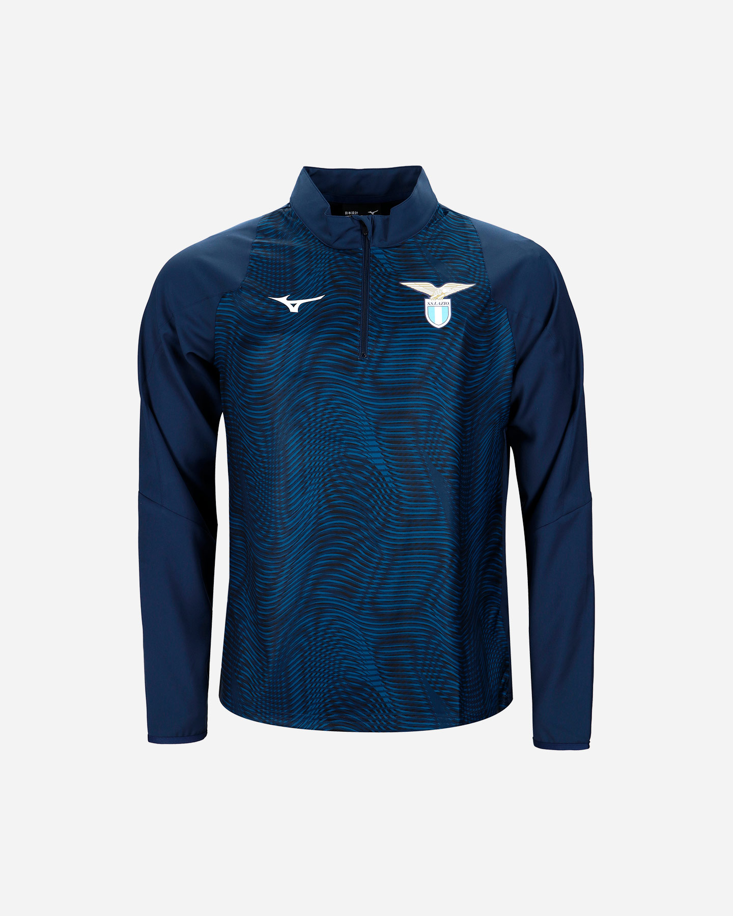 Abbigliamento calcio ufficiale MIZUNO LAZIO PRE MATCH 23-24 JR - Blu Navy - 0 | Cisalfa Sport