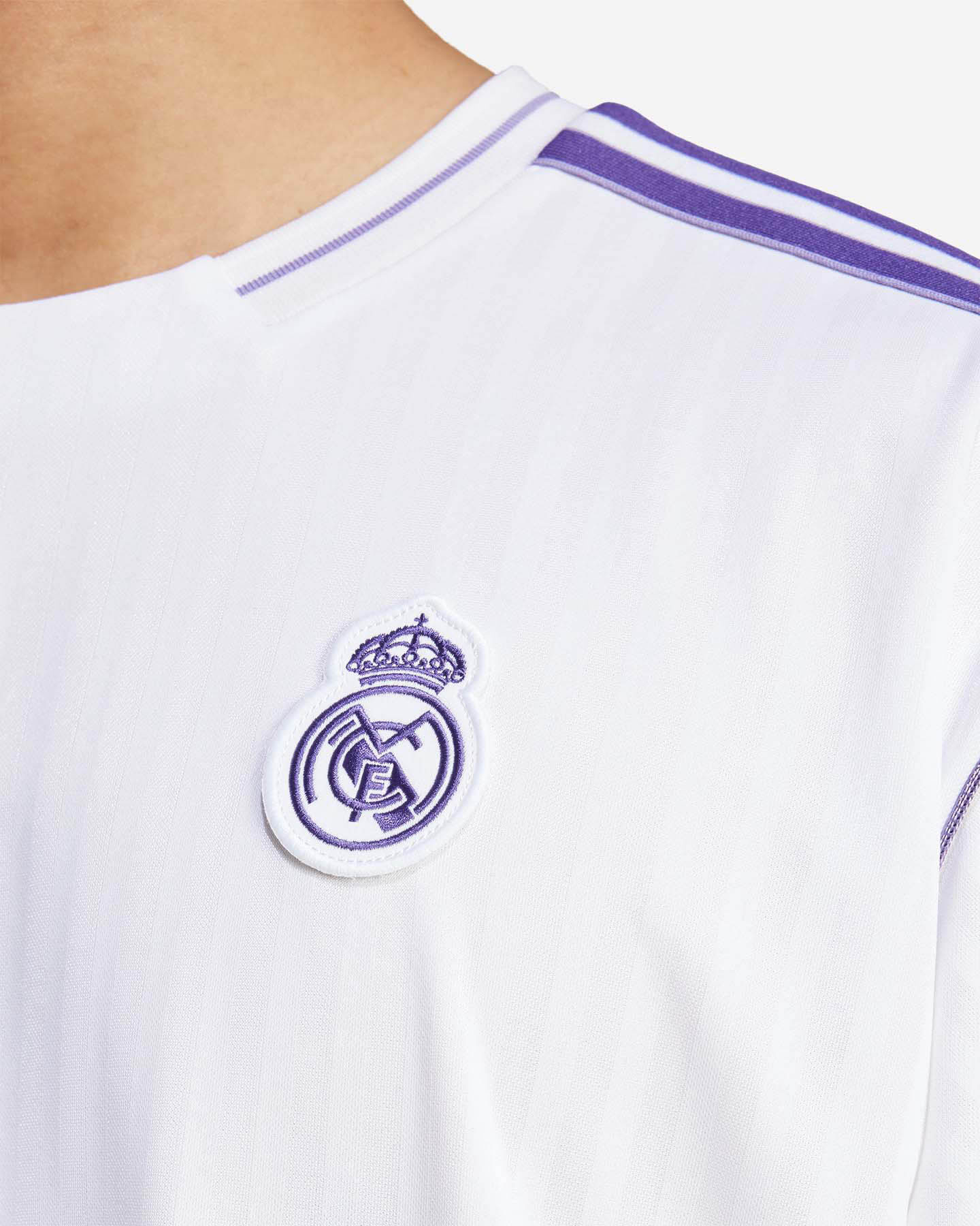Abbigliamento calcio ufficiale ADIDAS REAL MADRID ICON M - Bianco - 4 | Cisalfa Sport