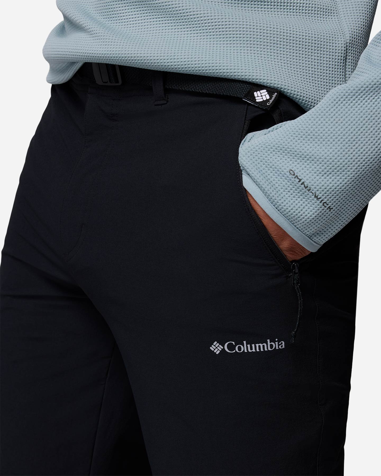 Pantalone outdoor COLUMBIA ESSENTIAL HIKE M - Nero - 3 | Cisalfa Sport