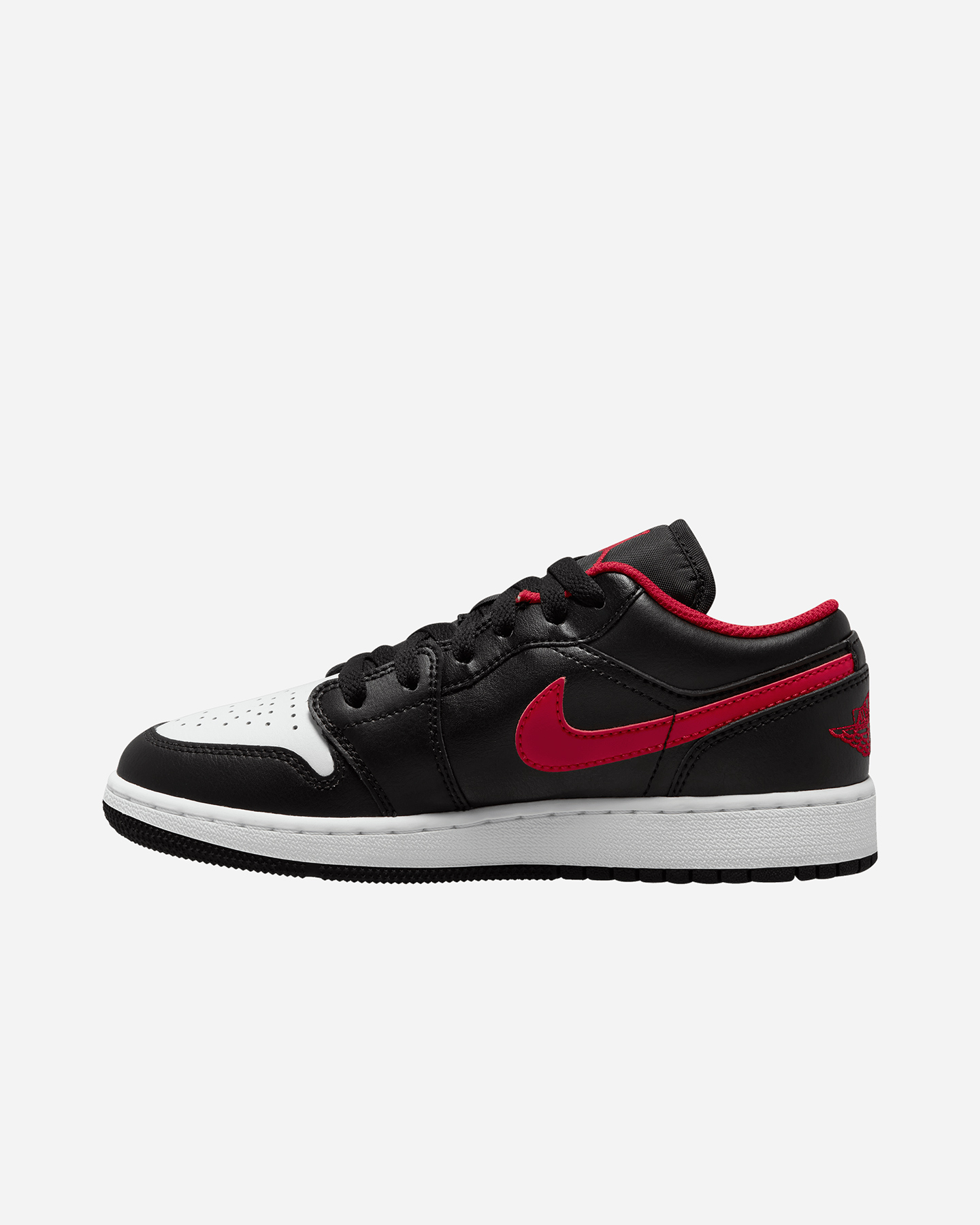 Scarpe sneakers NIKE AIR JORDAN 1 LOW GS JR - Nero - 2 | Cisalfa Sport
