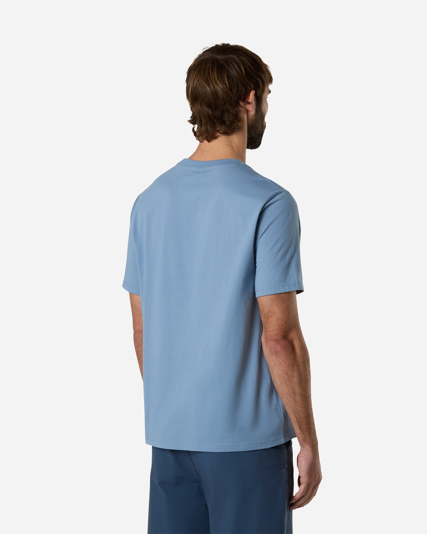 T-shirt NORTH SAILS BASIC BOLLO M - Blu - 3 | Cisalfa Sport
