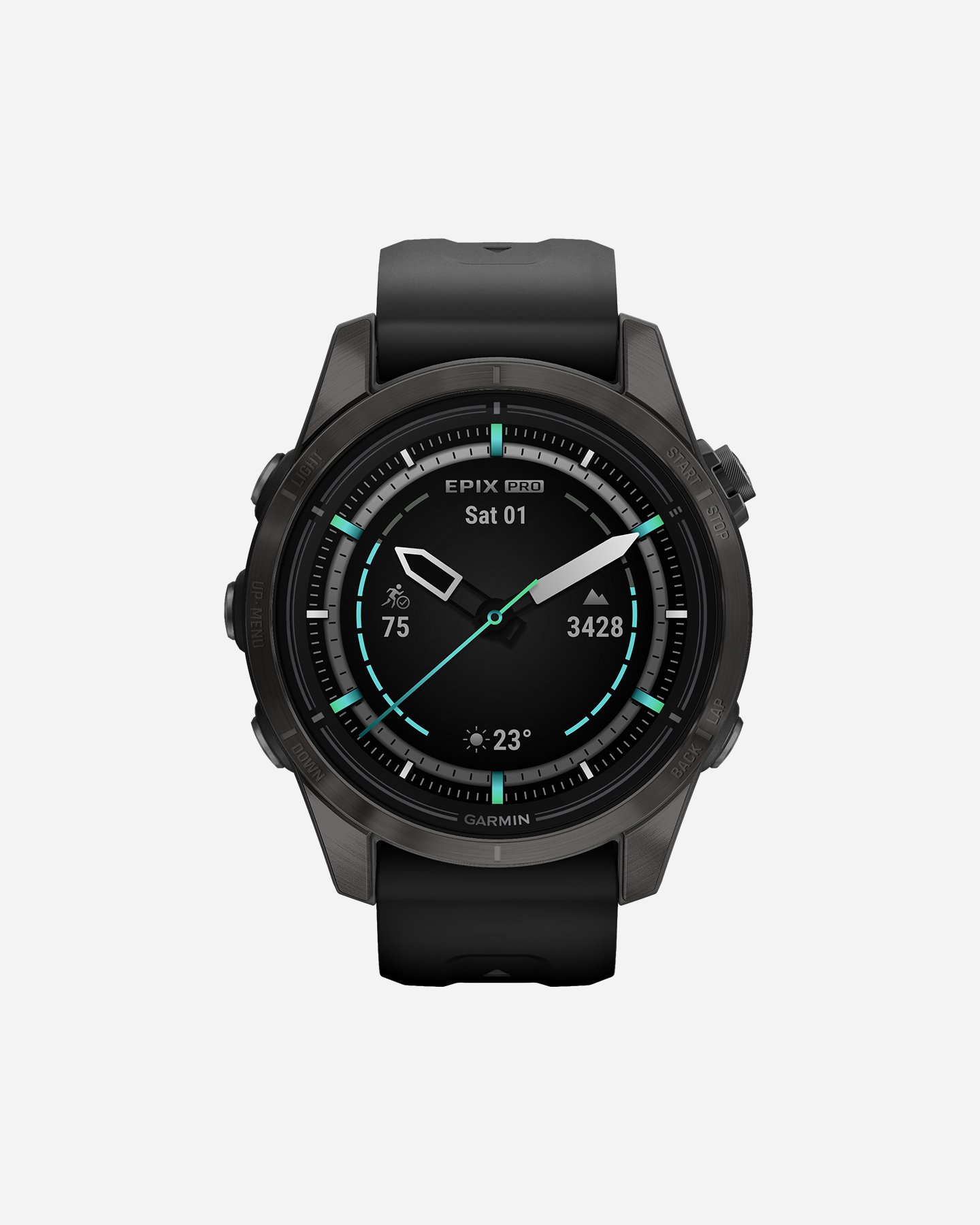 Orologio multifunzione GARMIN EPIX PRO 42MM SAPH  - Nero - 0 | Cisalfa Sport