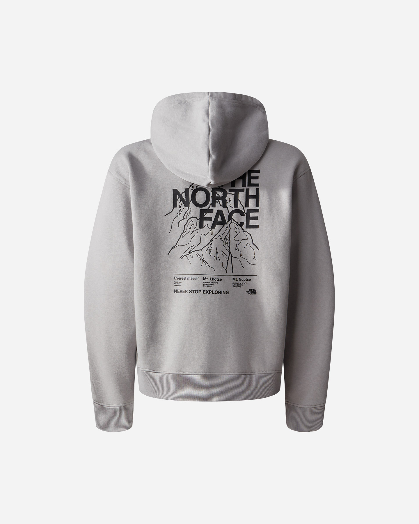 Felpa THE NORTH FACE MOUNTAIN LINE JR - Grigio - 1 | Cisalfa Sport