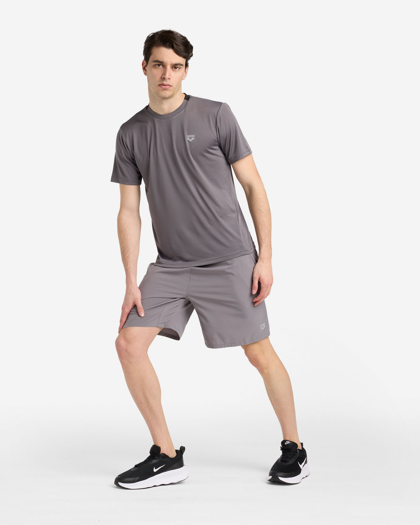 T-shirt training ARENA ESSENTIAL MOVE M - Grigio - 4 | Cisalfa Sport