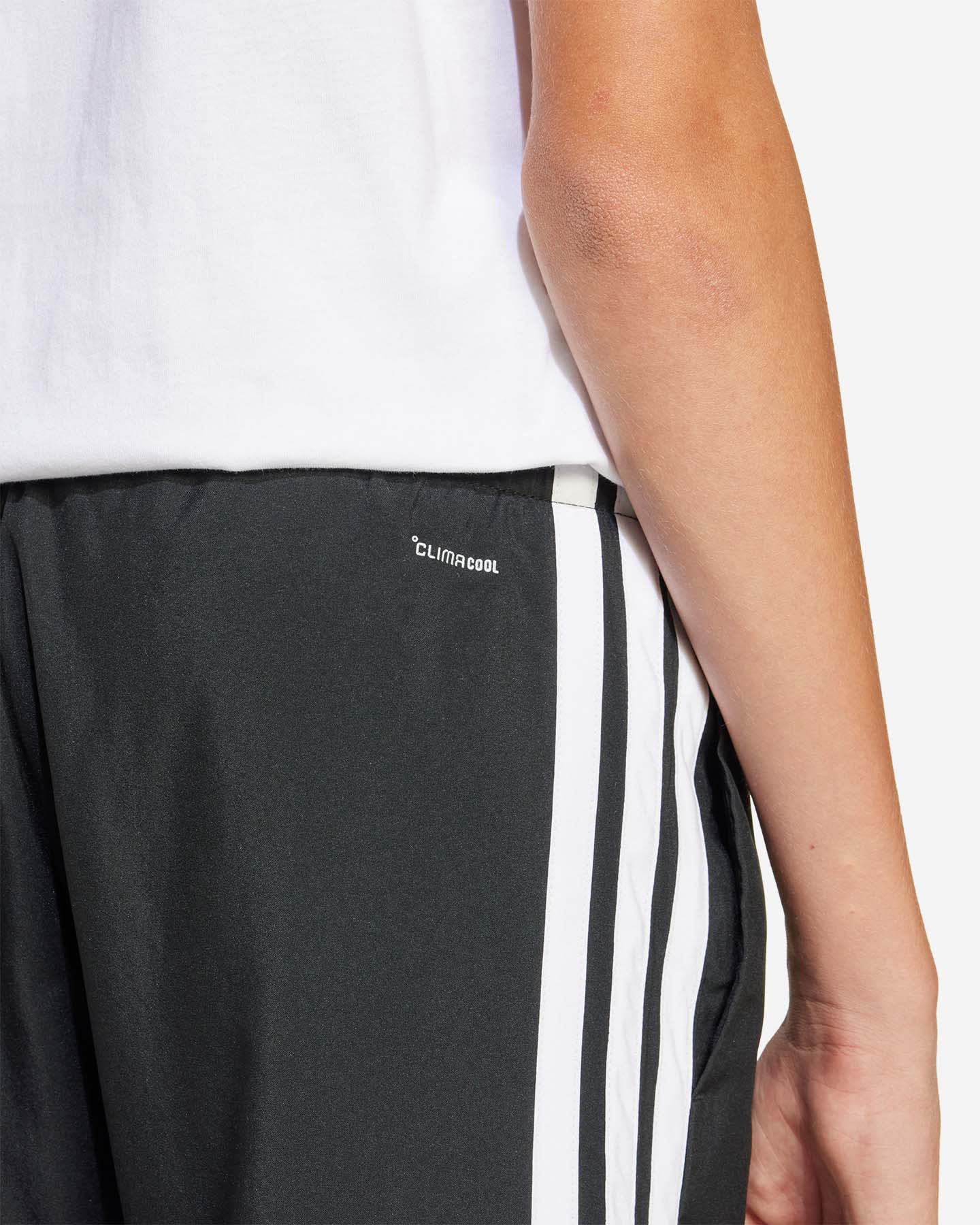 Pantaloncini ADIDAS 3STRIPES JR - Nero - 4 | Cisalfa Sport