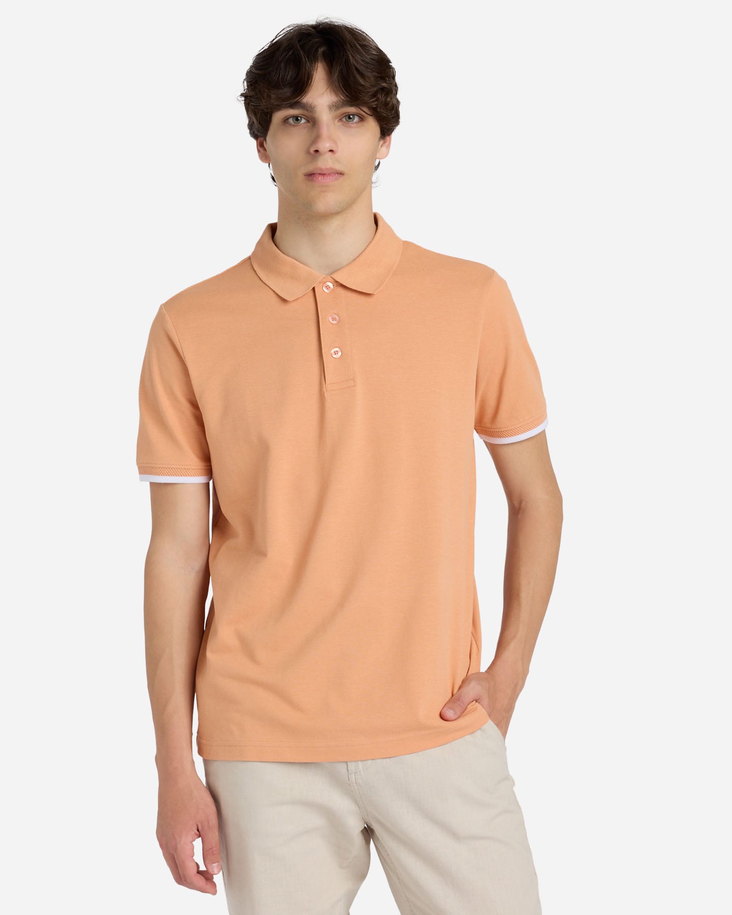 Polo DACK'S ESSENTIAL M - Arancione - 1 | Cisalfa Sport