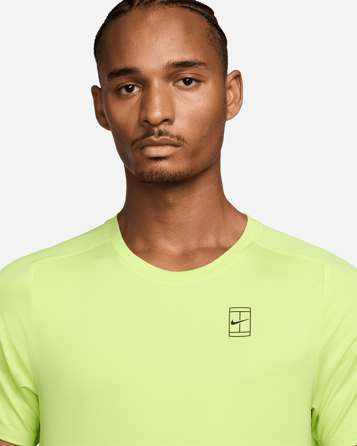 T-shirt tennis NIKE ADVANTAGE CARLOS M - Giallo - 2 | Cisalfa Sport