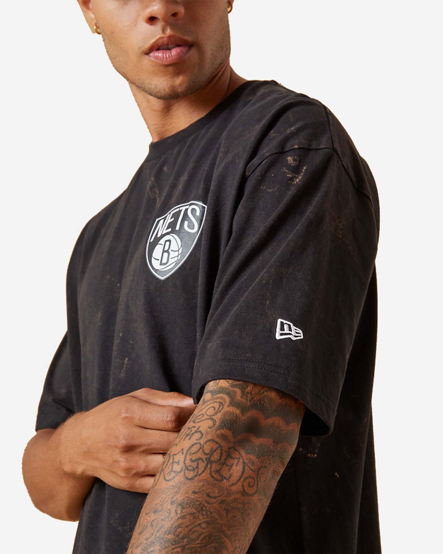 T-shirt NEW ERA NBA WASHED BROOKLYN NETS M - 2 | Cisalfa Sport