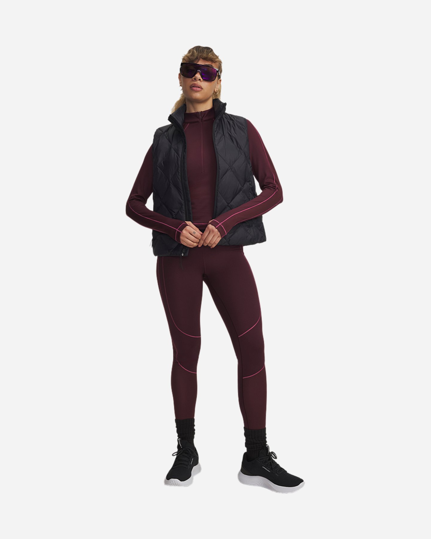 T-shirt training UNDER ARMOUR VOVELTY W - Rosso - 2 | Cisalfa Sport