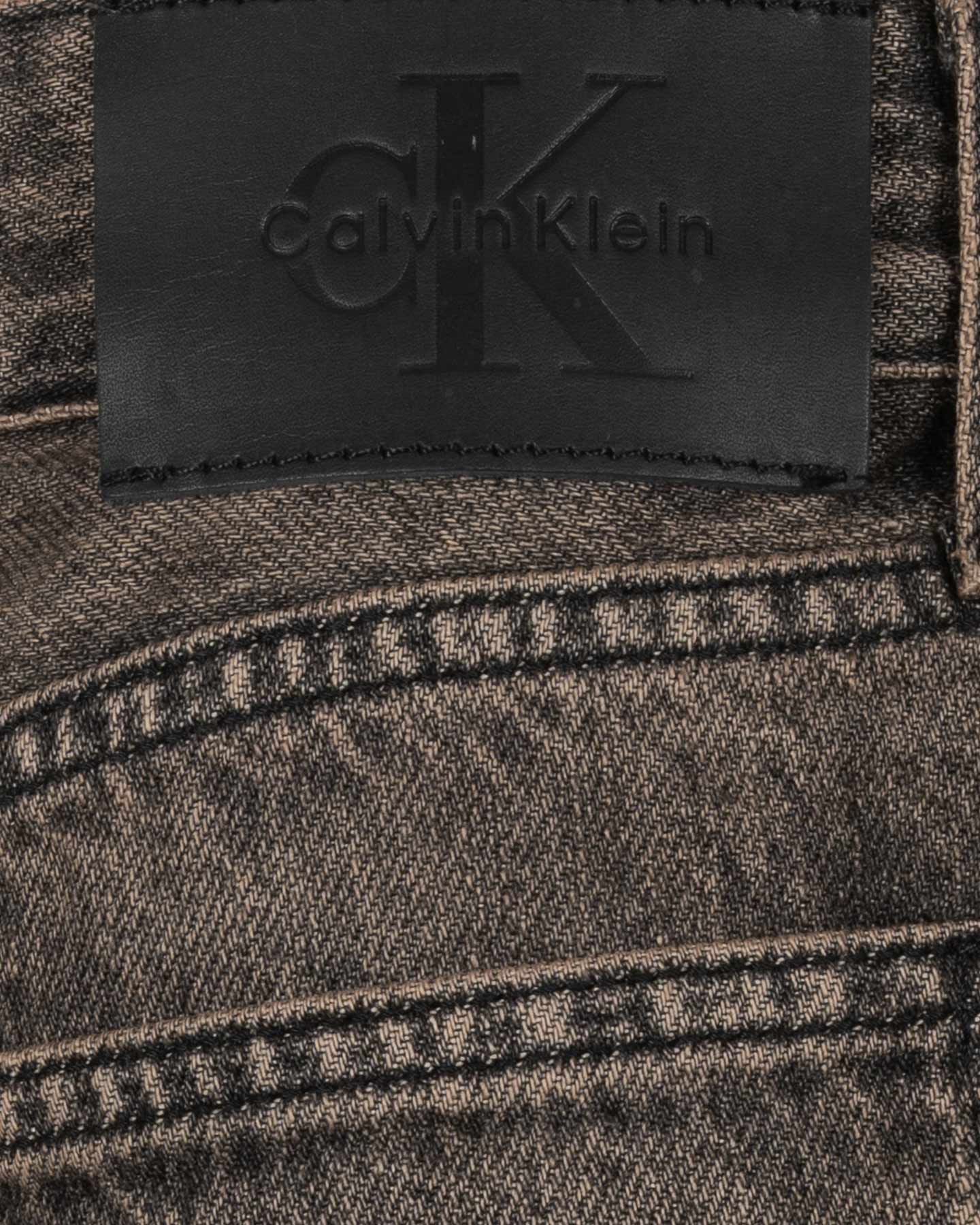 Jeans CALVIN KLEIN JEANS TURN UP SKATER JR - Nero - 2 | Cisalfa Sport