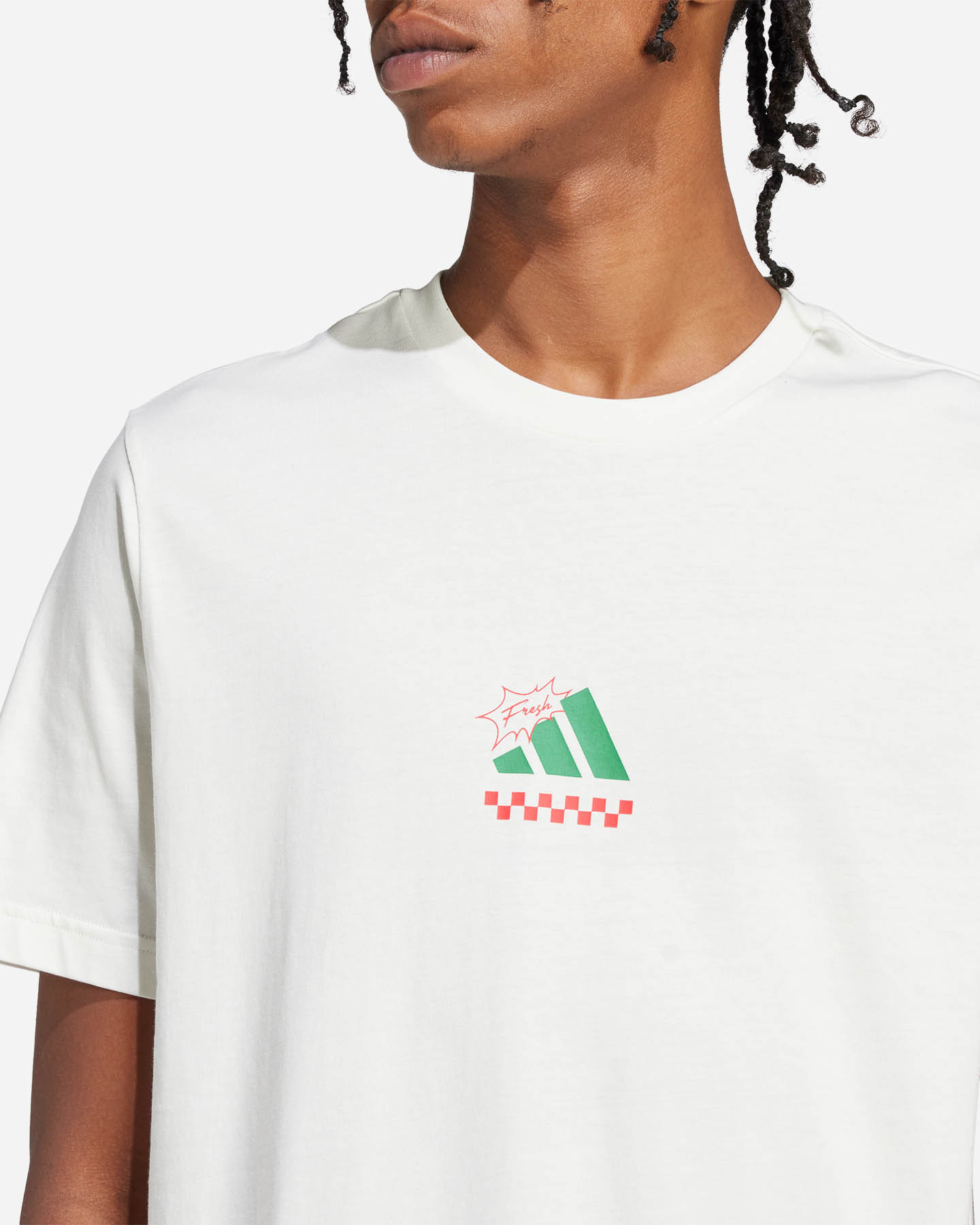 T-shirt ADIDAS PIZZA TEE M - Bianco - 4 | Cisalfa Sport