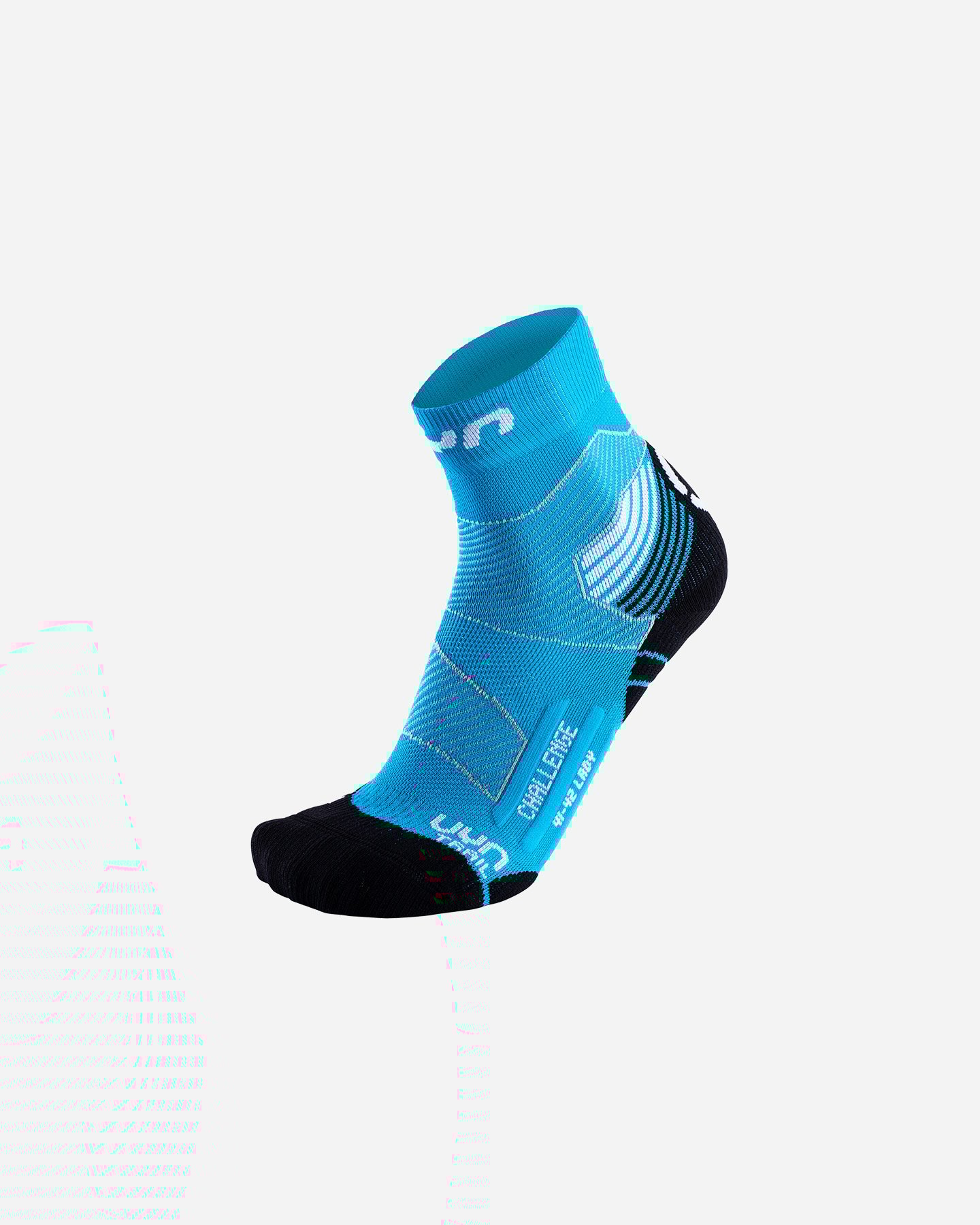 Calze running UYN RUN TRAIL CHALLENGE W - Azzurro - 0 | Cisalfa Sport