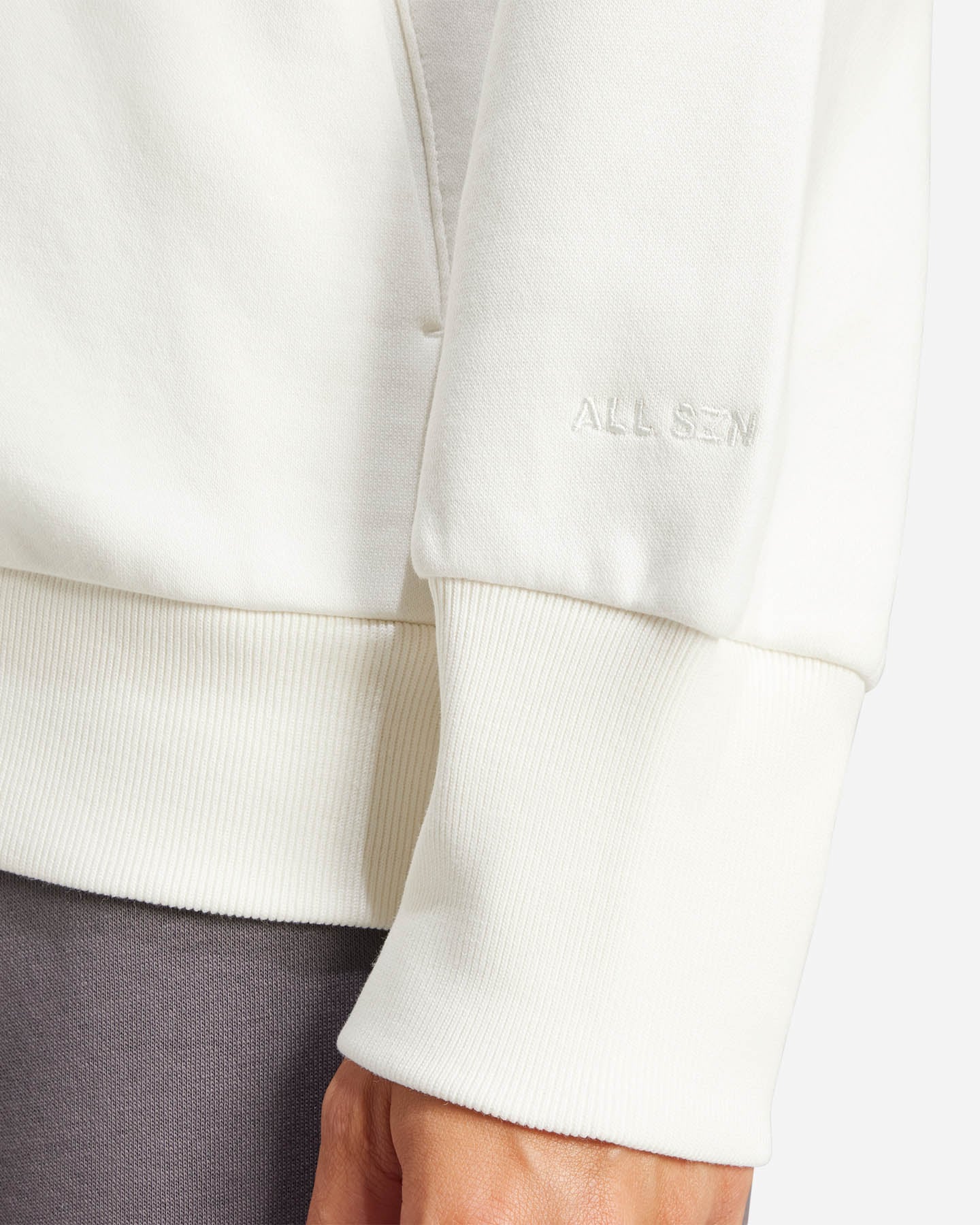 Felpa ADIDAS SZN W - Bianco - 4 | Cisalfa Sport