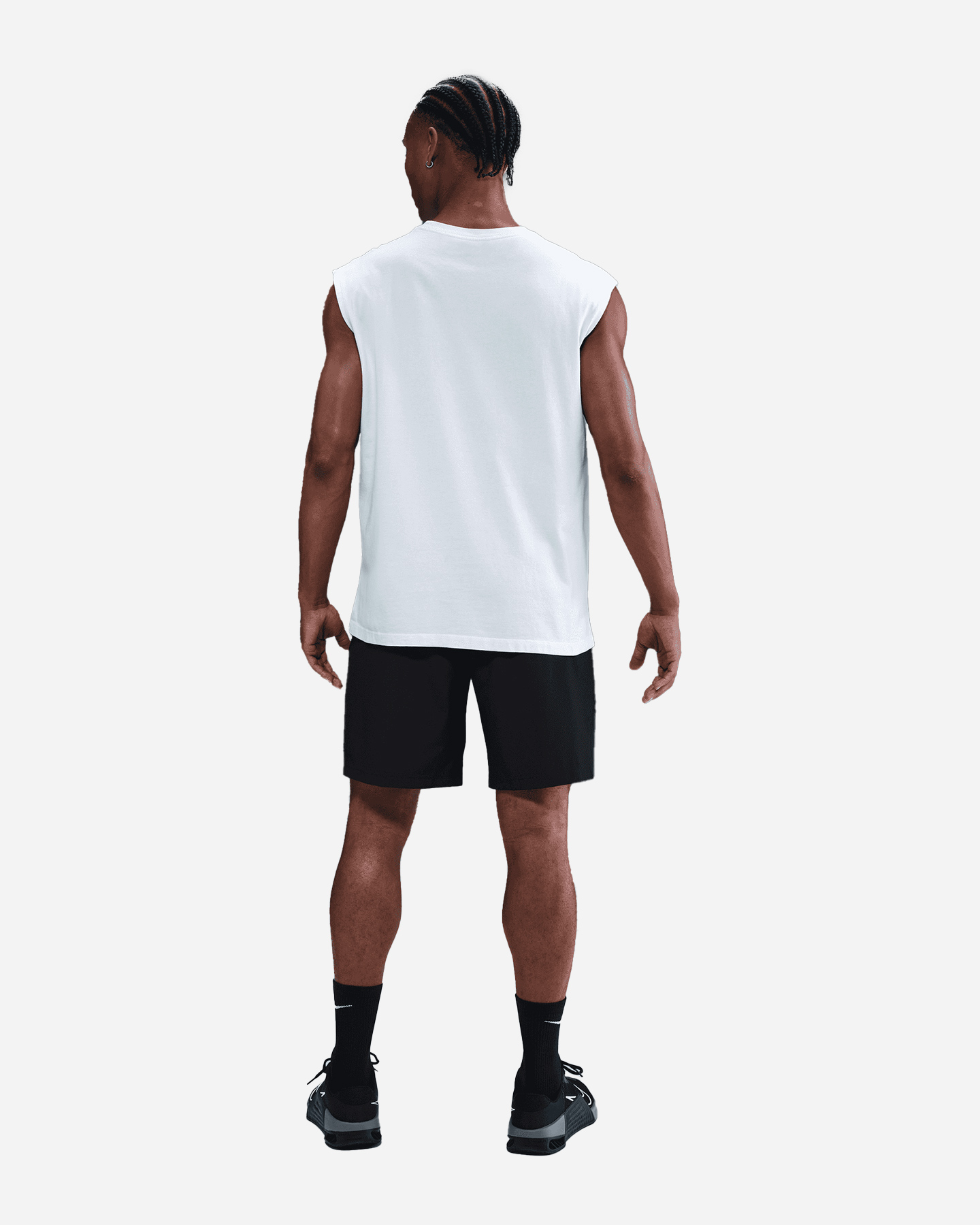 Pantalone training NIKE DRI FIT FORM 9IN M - Nero - 5 | Cisalfa Sport