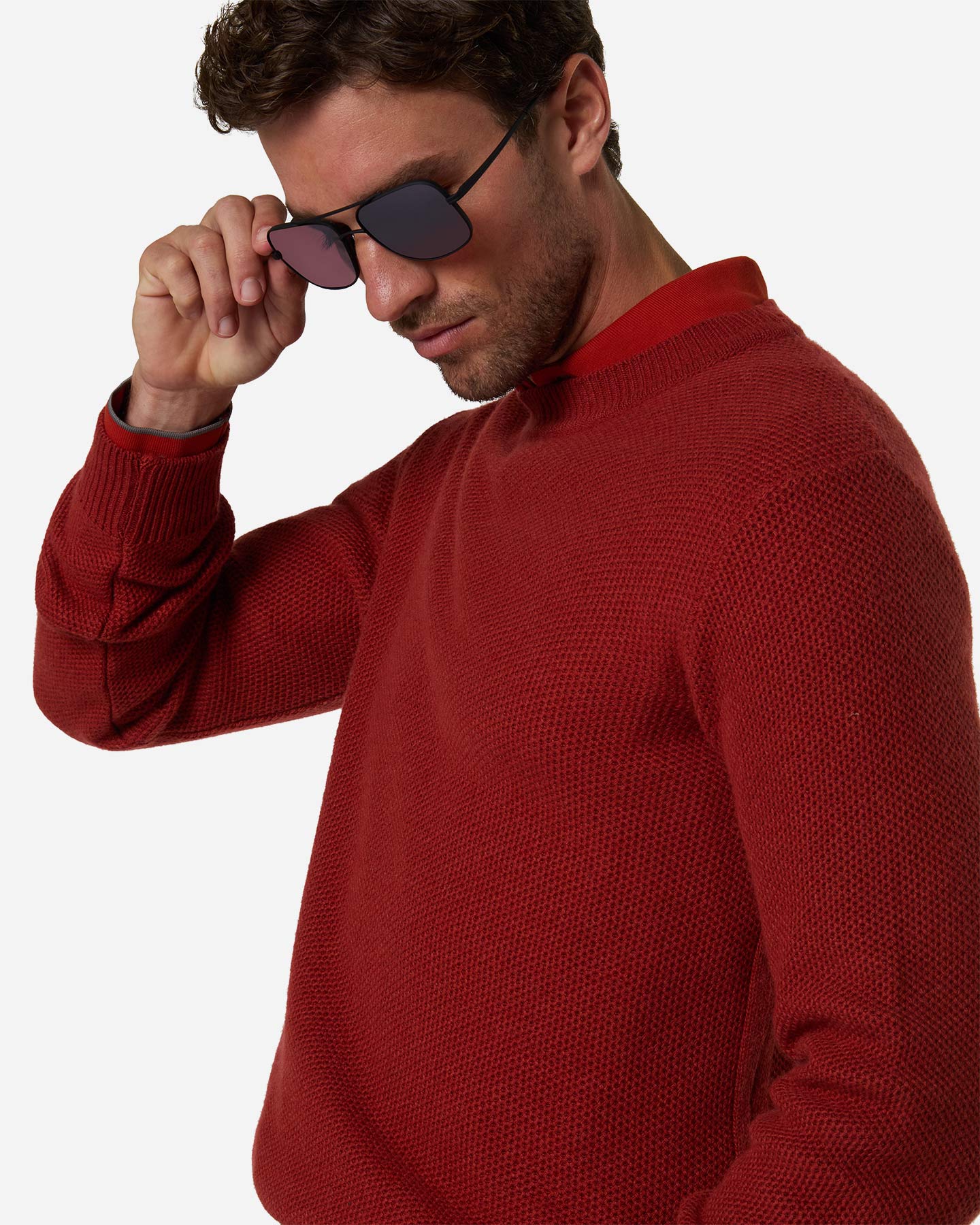 Maglione NORTH SAILS WAFFLE M - Marrone - 4 | Cisalfa Sport