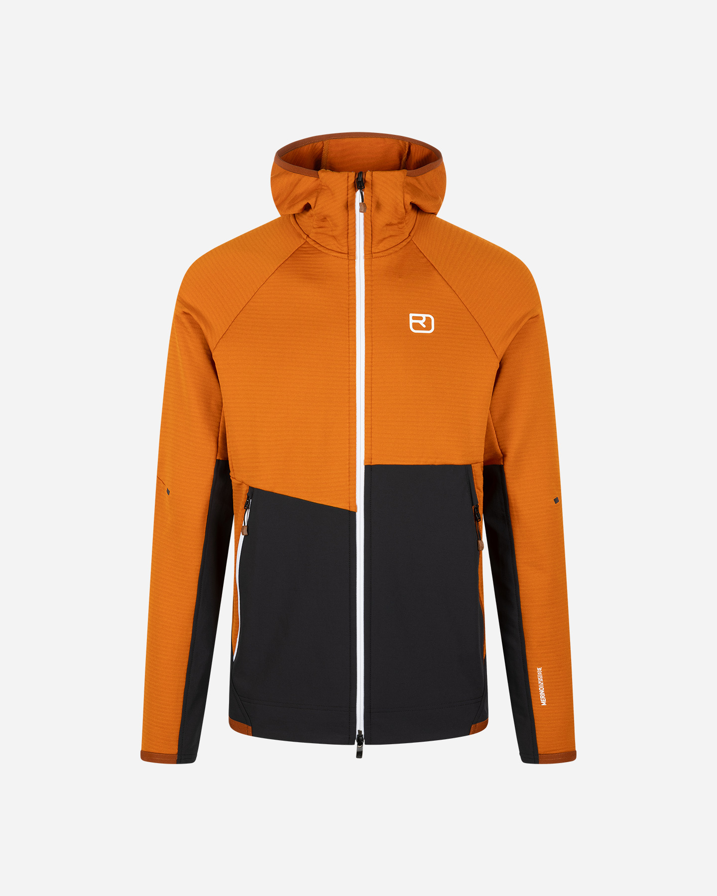 Pile ORTOVOX FLEECE RIB M - Arancione - 0 | Cisalfa Sport