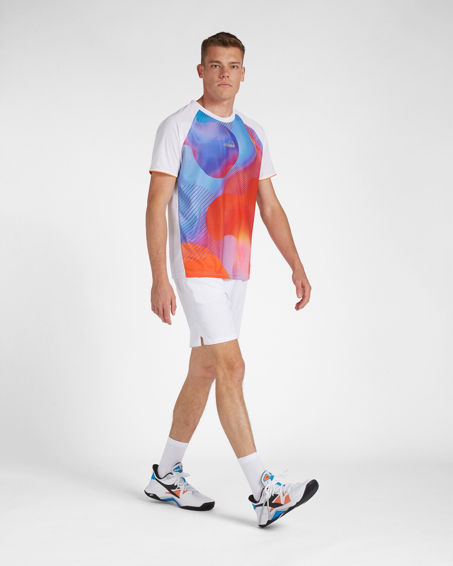 T-shirt tennis ELLESSE PADEL M - S4123300-001/896 - 3 | Cisalfa Sport