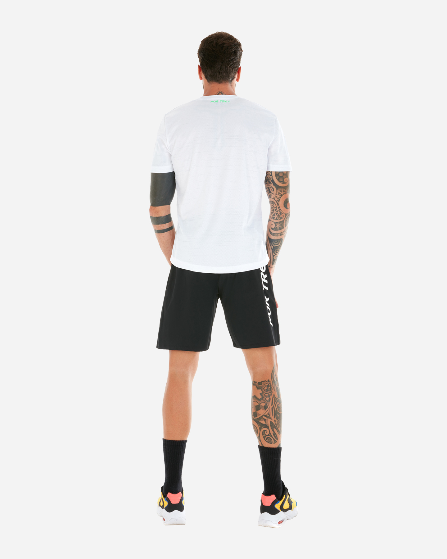 Pantaloncini tennis X3 POR TRES LA NUNCIA M - Nero - 3 | Cisalfa Sport