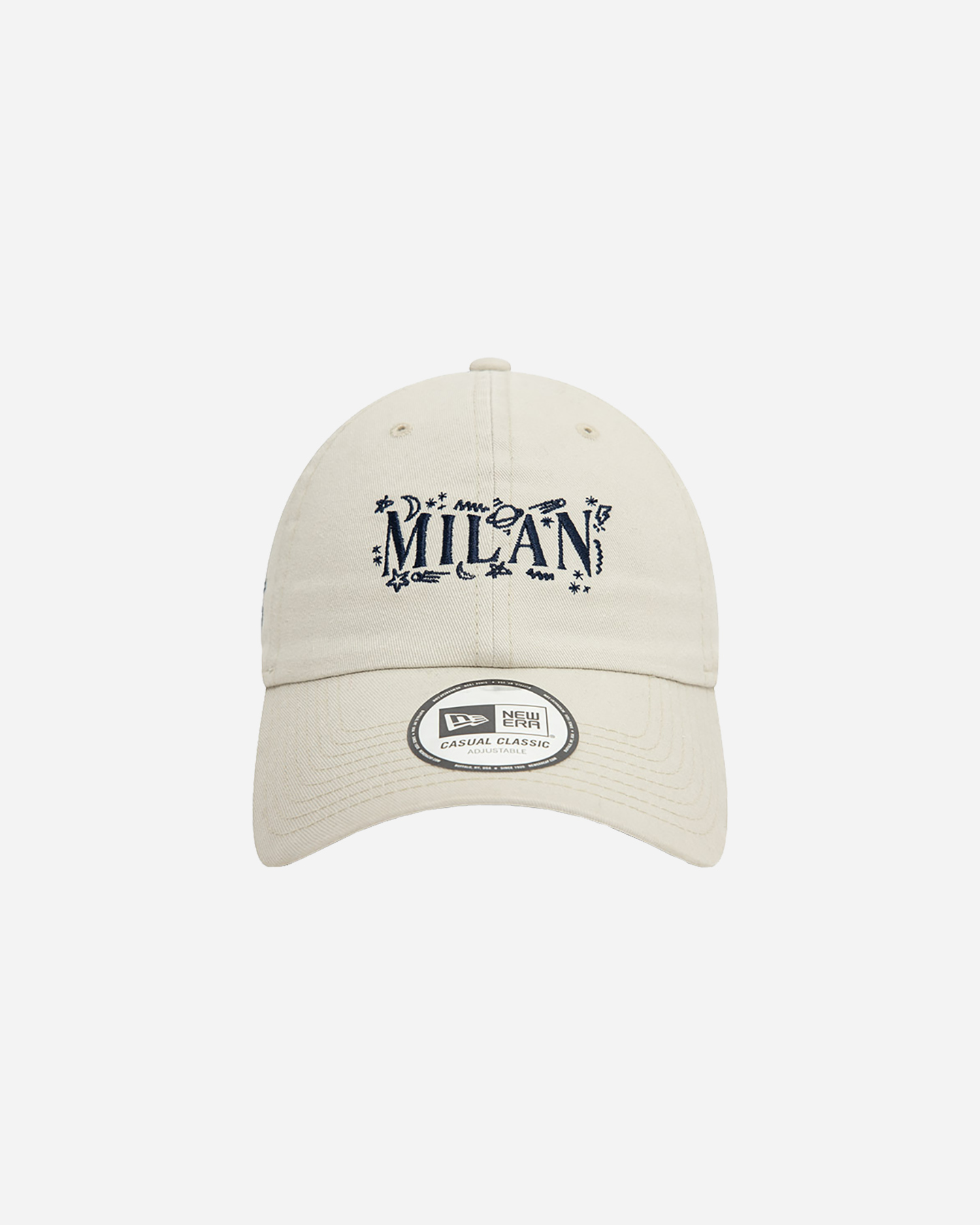 Accessorio calcio ufficiale NEW ERA AC MILAN SRIBBLE 9TWENTY M - Beige - 1 | Cisalfa Sport