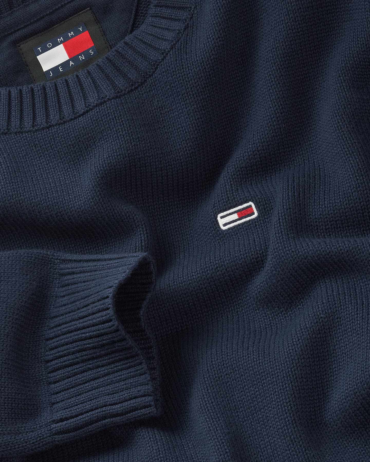 Maglione TOMMY HILFIGER ESSENTIAL M - Blu - 2 | Cisalfa Sport