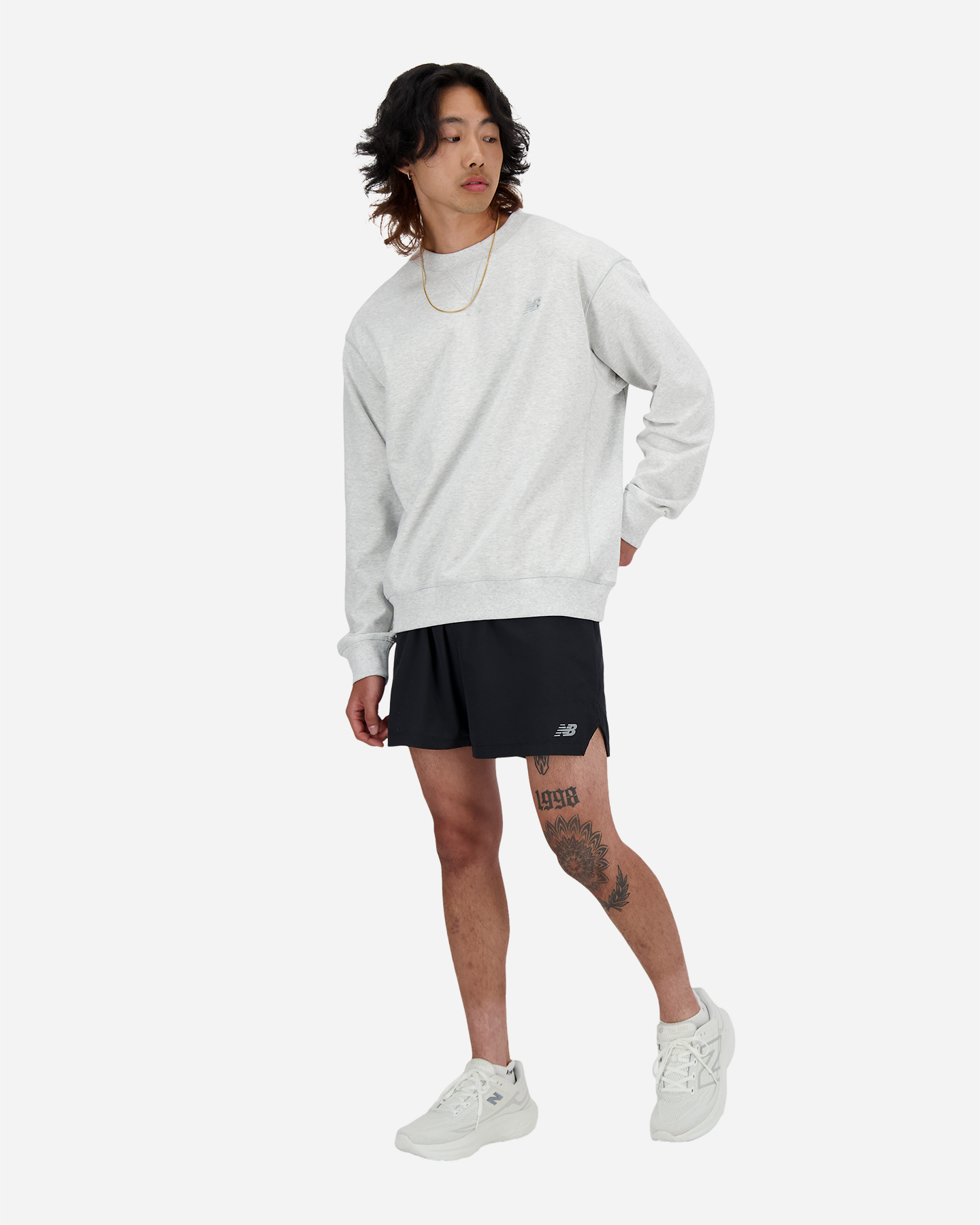 Short running NEW BALANCE SEAMLESS 5" M - Nero - 5 | Cisalfa Sport