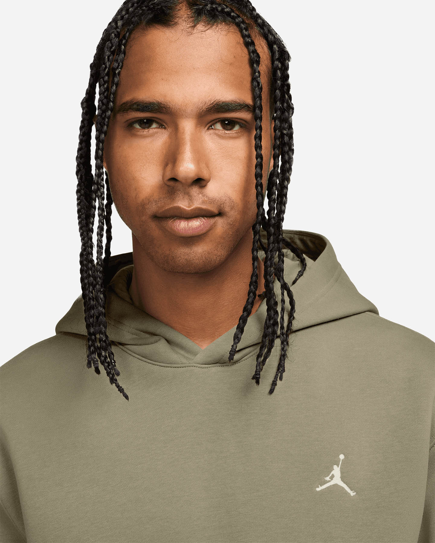 Felpa NIKE JORDAN SMALL LOGO M - Verde - 2 | Cisalfa Sport