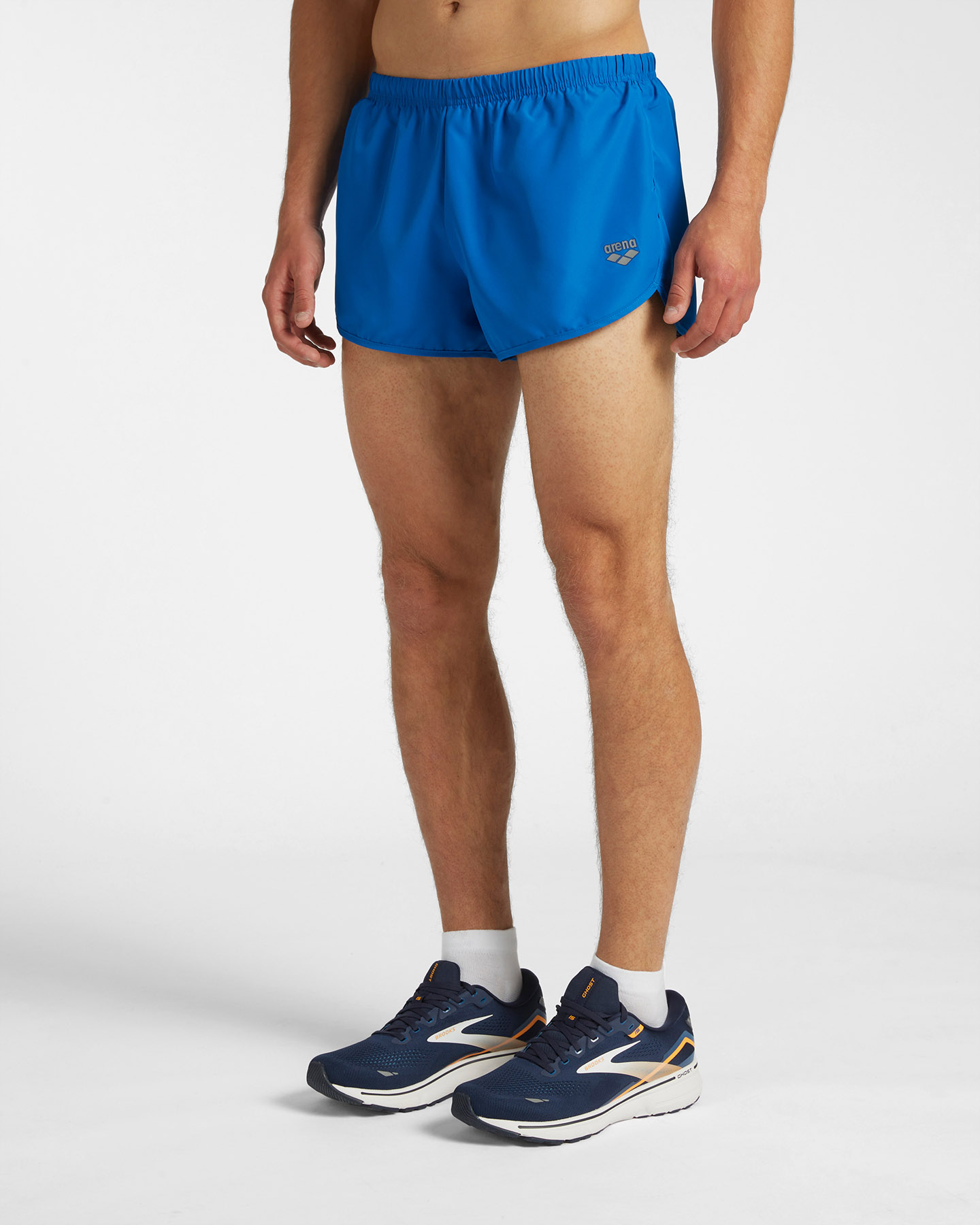 Short running ARENA ATHLETIC RUN M - Blu - 2 | Cisalfa Sport