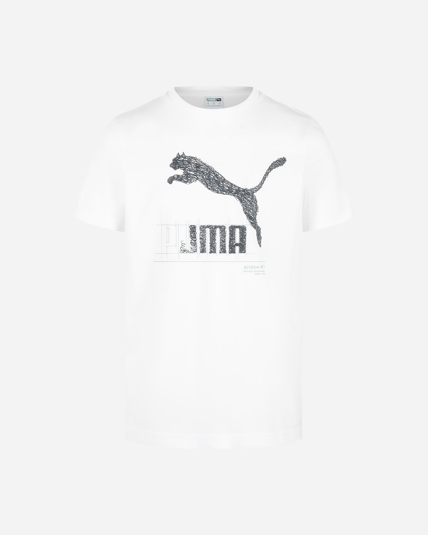 T-shirt PUMA BRAND LOVE LOGO M - Bianco - 0 | Cisalfa Sport