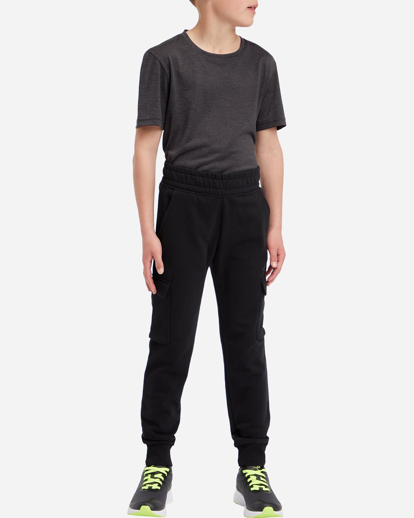 Pantalone ENERGETICS CARGO JR - Nero - 3 | Cisalfa Sport