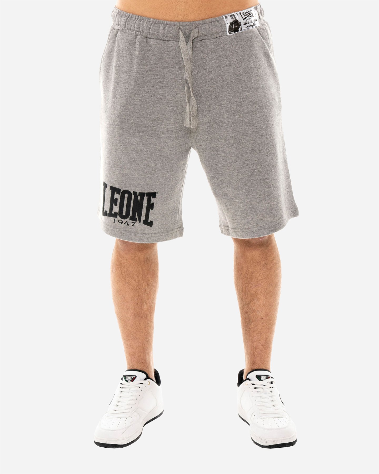 Pantaloncini LEONE BIG LOGO M - Grigio - 0 | Cisalfa Sport