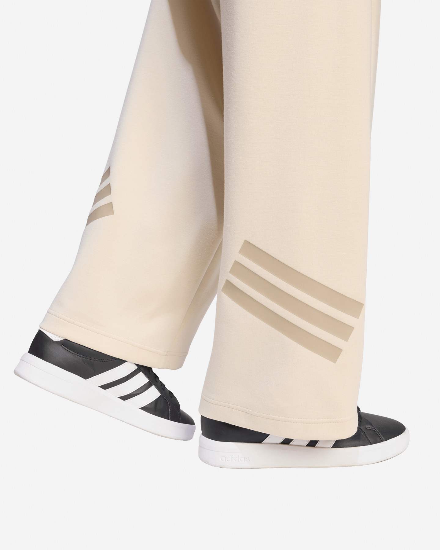 Pantalone ADIDAS FUTURE ICONS 3STRIPES JR - Beige - 5 | Cisalfa Sport
