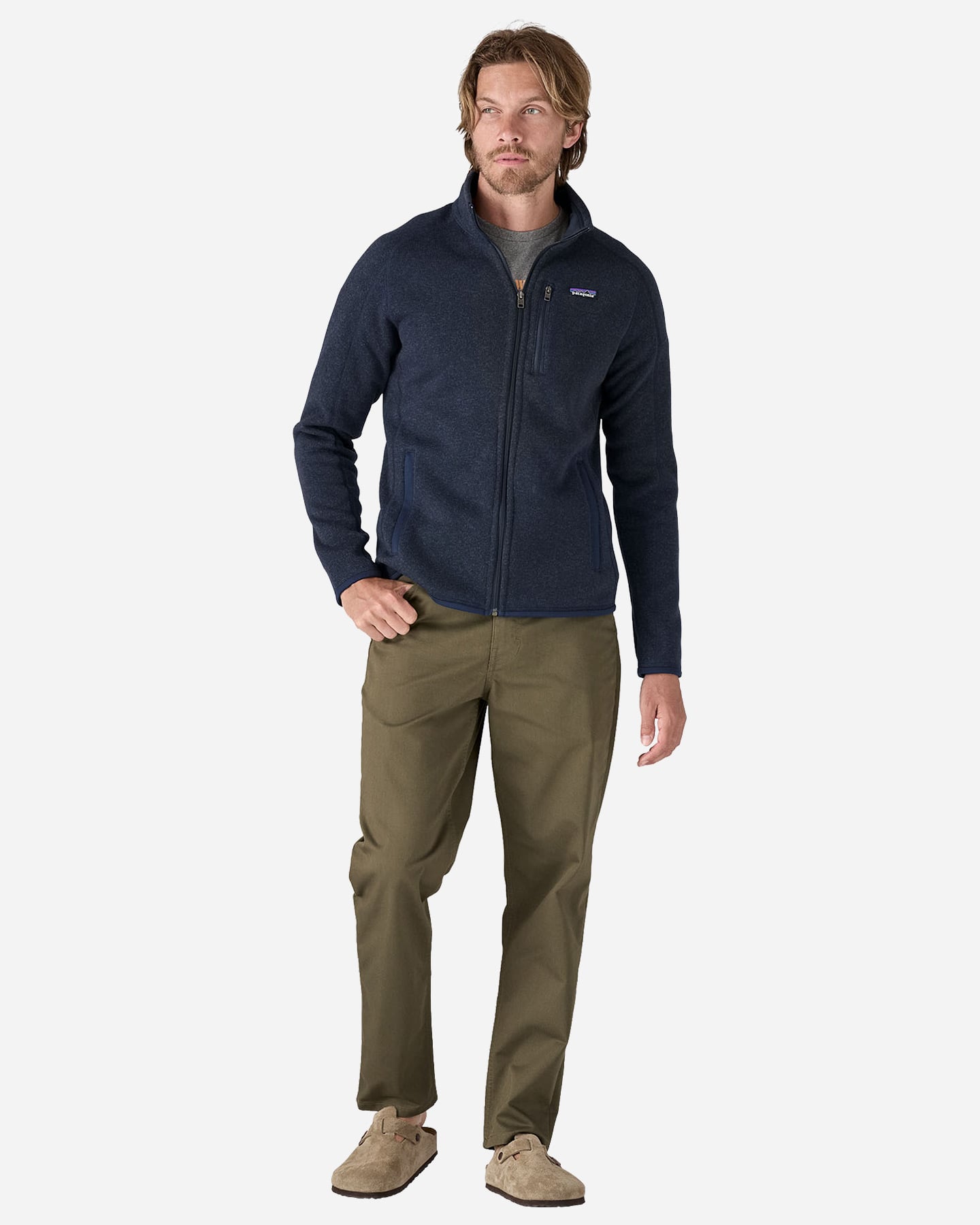 Pile PATAGONIA BETTER SWEATER M - Blu - 2 | Cisalfa Sport