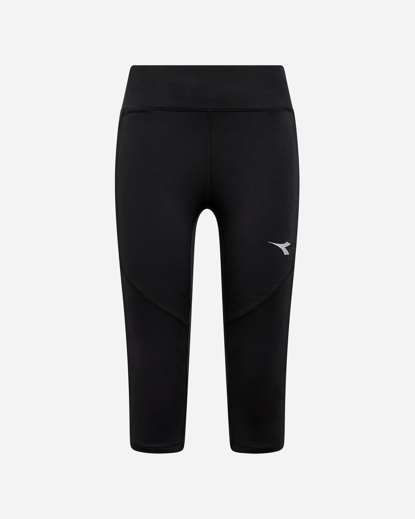 Capri running DIADORA RUN CREW W - Nero - 0 | Cisalfa Sport