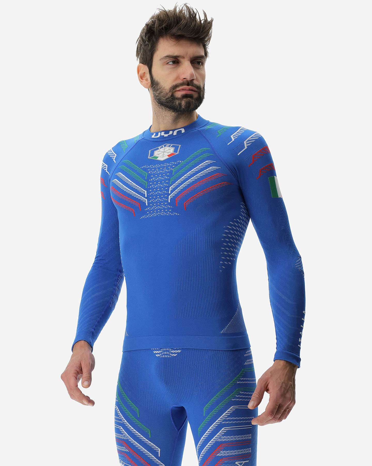 Maglia intimo tecnico UYN NATYON 3.0 ITALY M - Blu royal - 2 | Cisalfa Sport