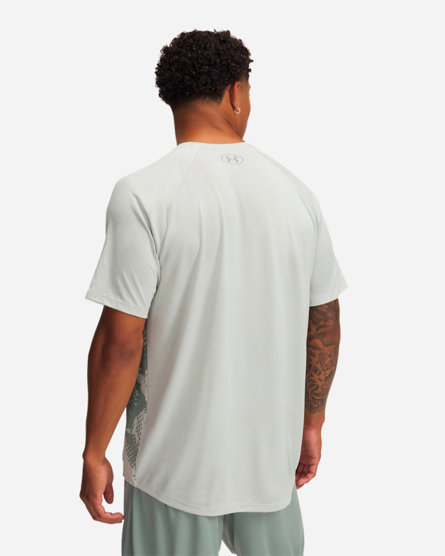 T-shirt training UNDER ARMOUR TECH FADE M - Verde - 1 | Cisalfa Sport