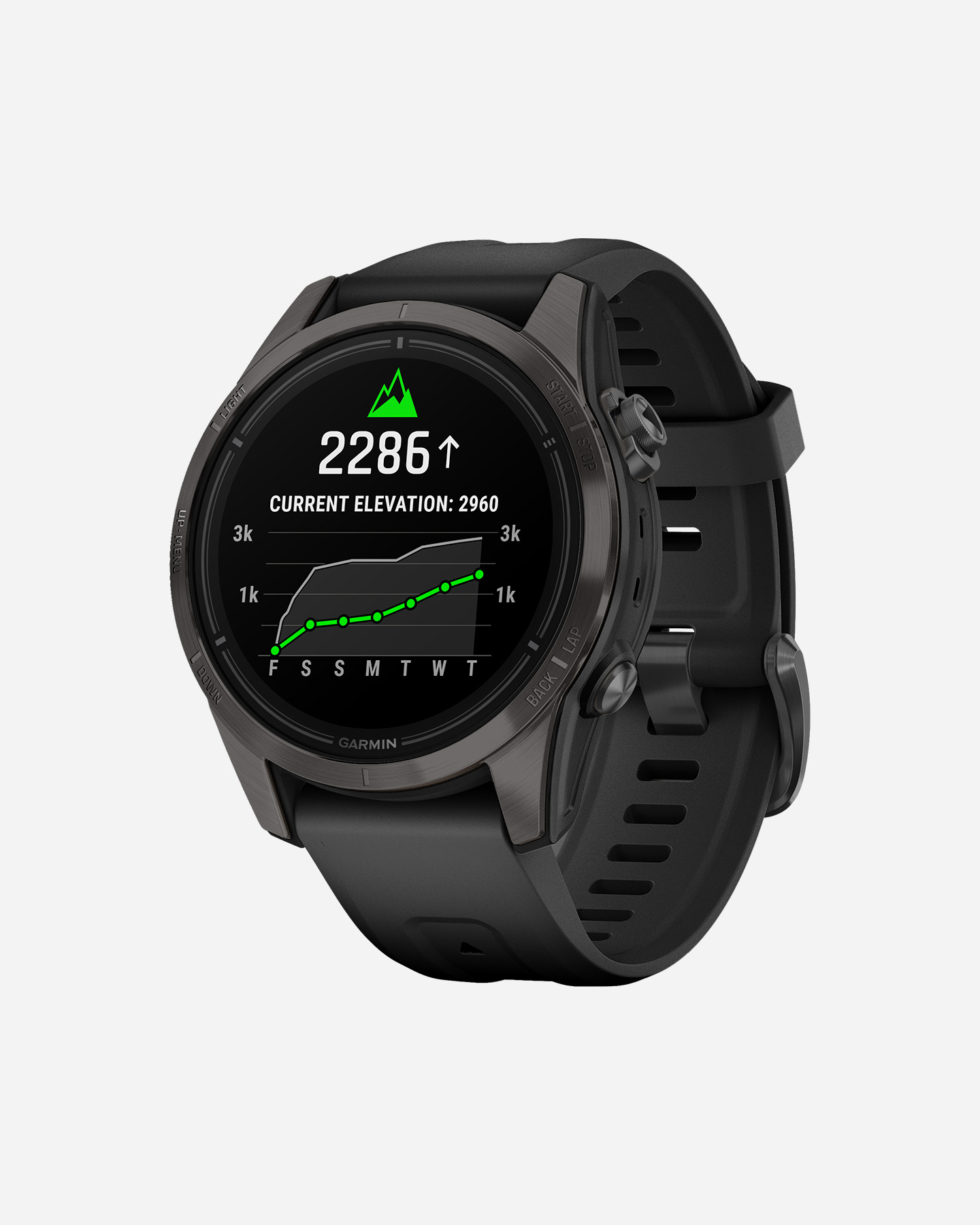 Orologio multifunzione GARMIN EPIX PRO 42MM SAPH  - Nero - 2 | Cisalfa Sport