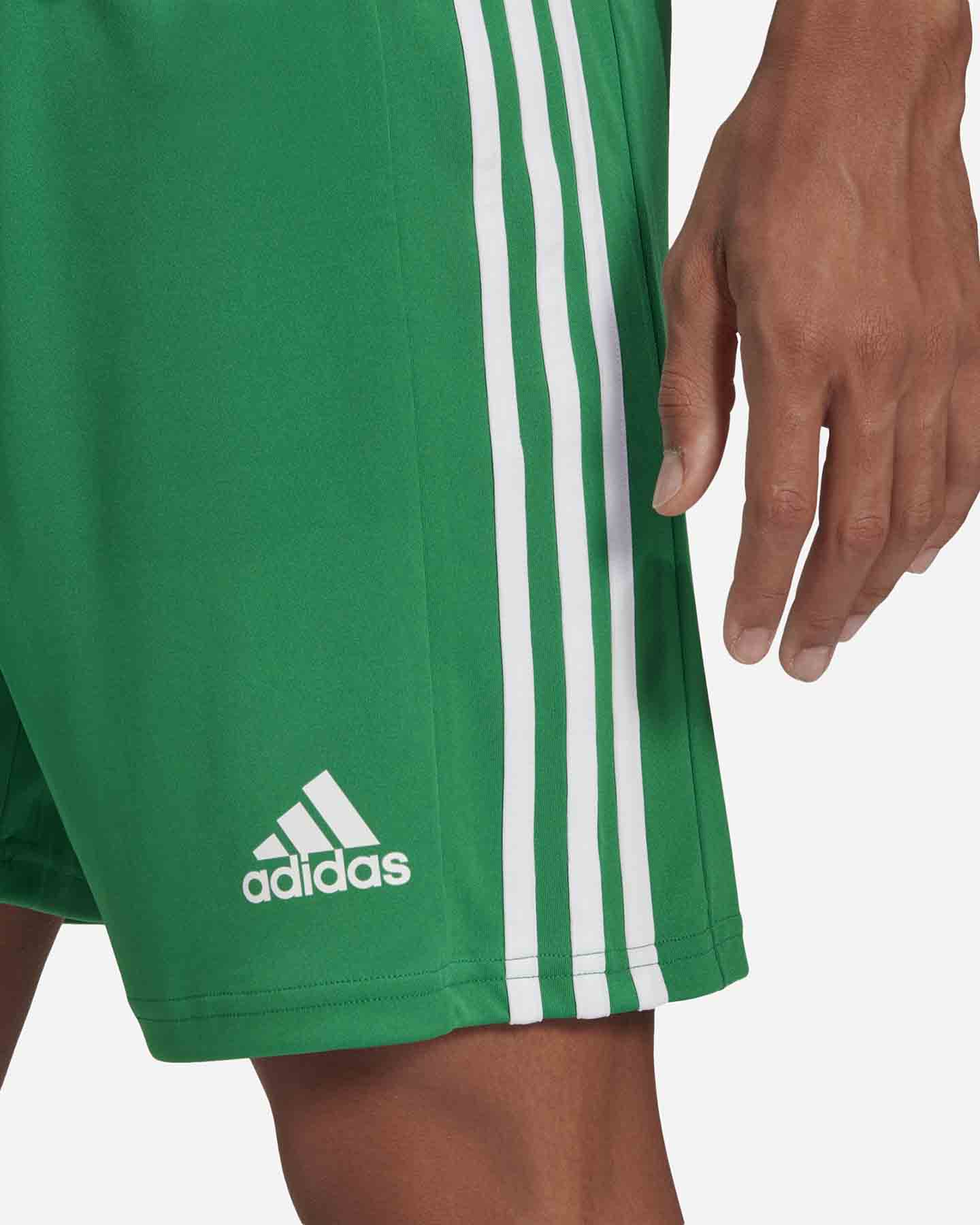 Pantaloncini calcio ADIDAS SQUADRA 21 M - Verde - 4 | Cisalfa Sport