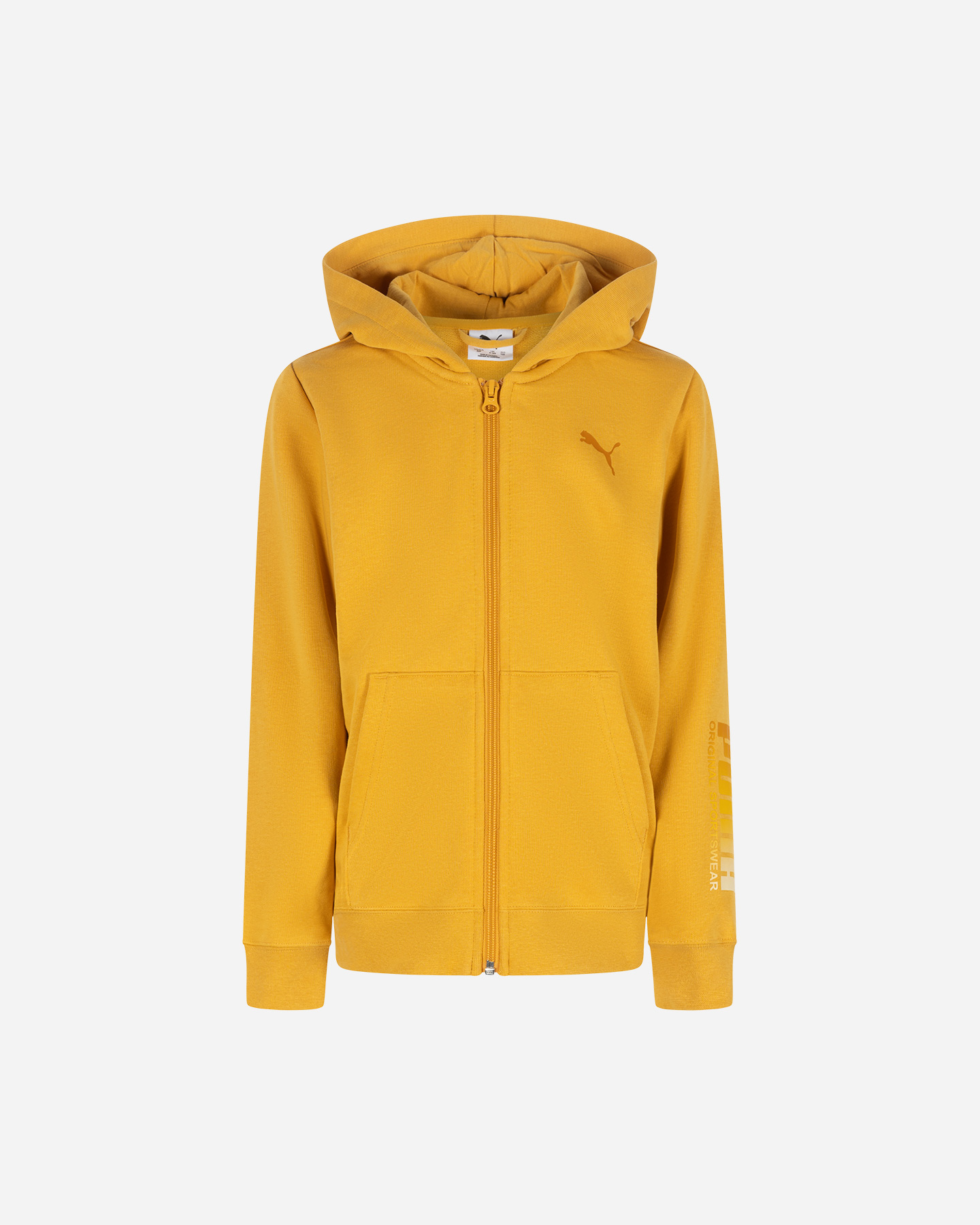 Felpa PUMA BASIC JR - Giallo - 0 | Cisalfa Sport