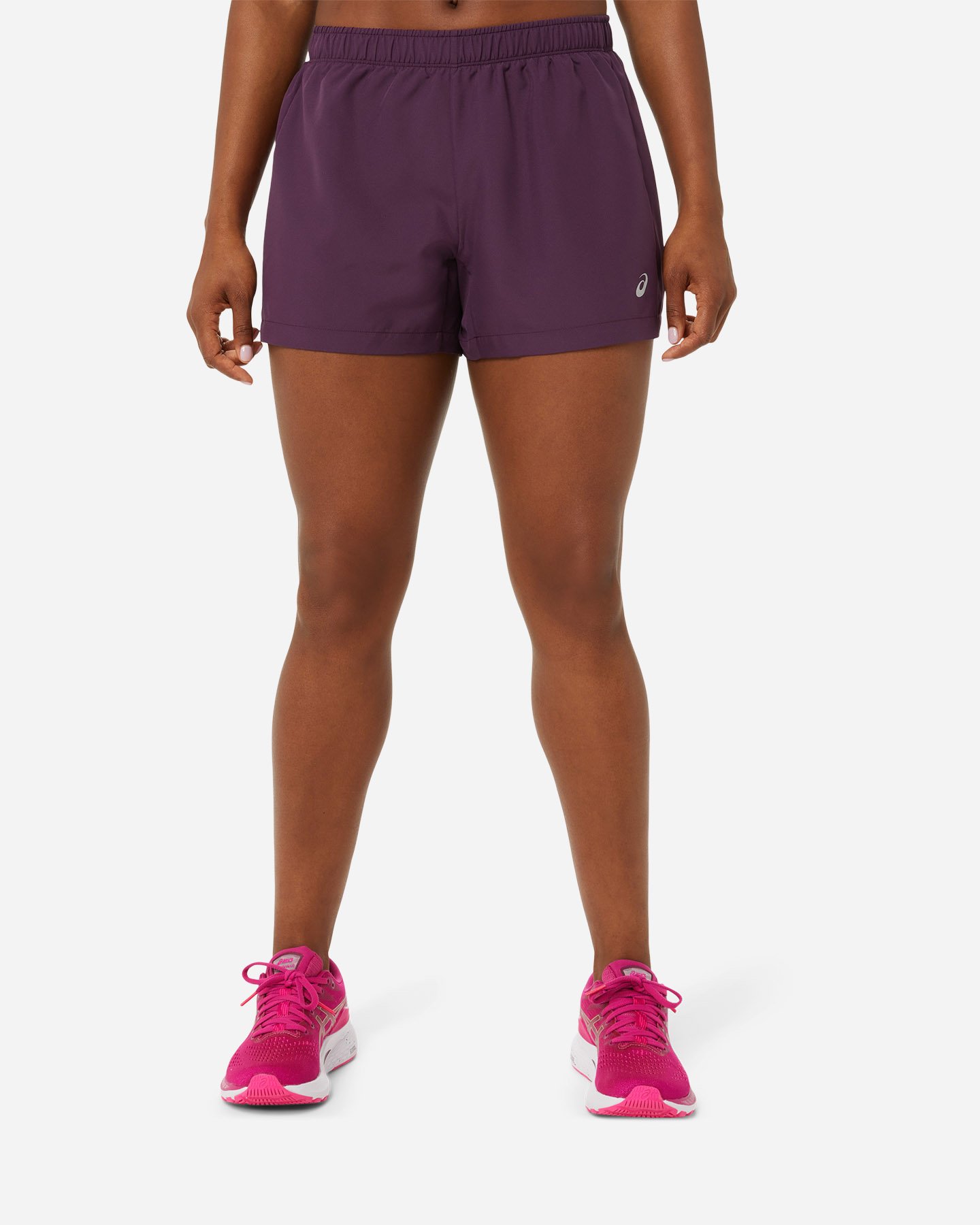 Short running ASICS ICON 4IN W - Viola - 0 | Cisalfa Sport
