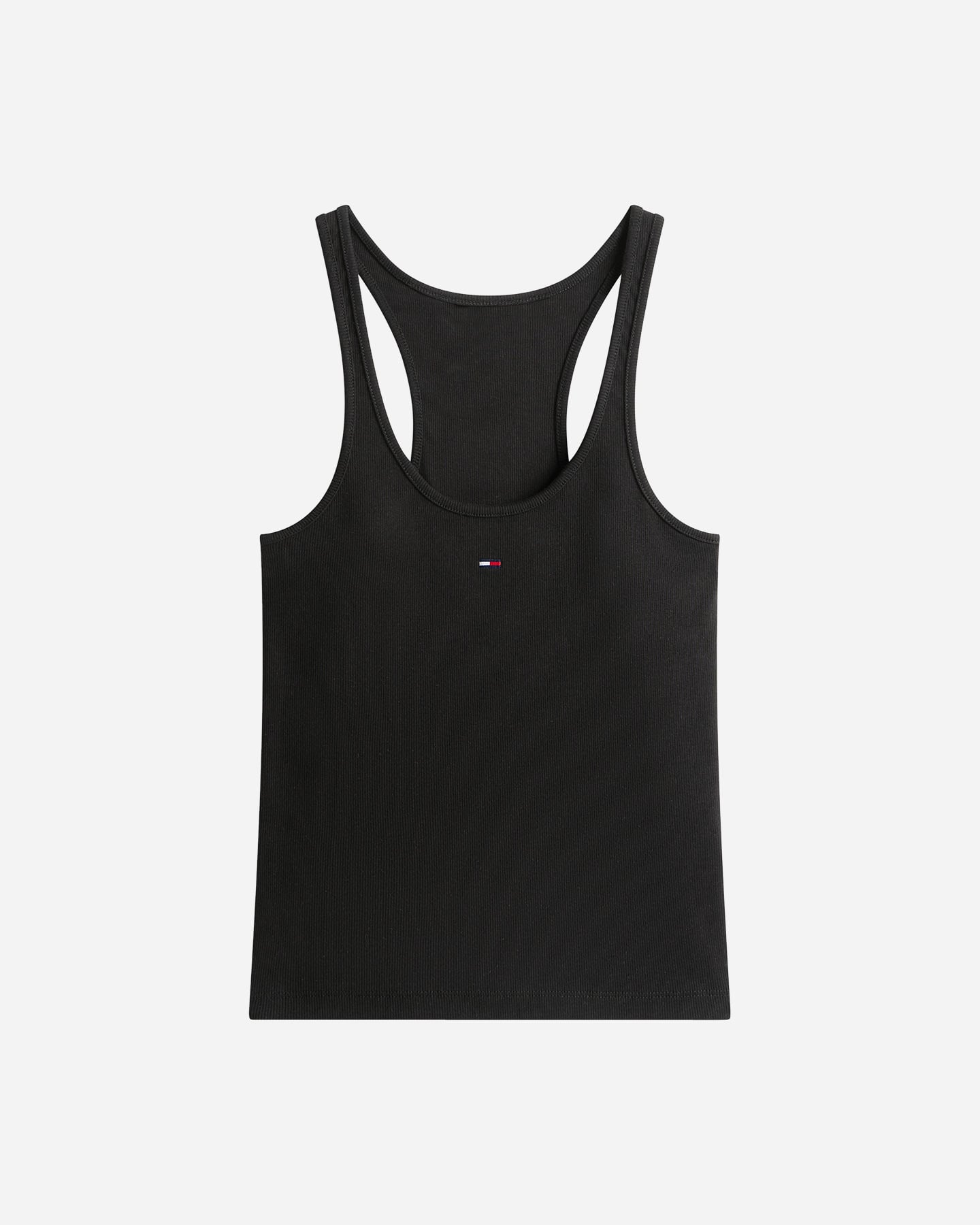 Canotta TOMMY HILFIGER SLIM RACER BACK RIB W - Nero - 0 | Cisalfa Sport