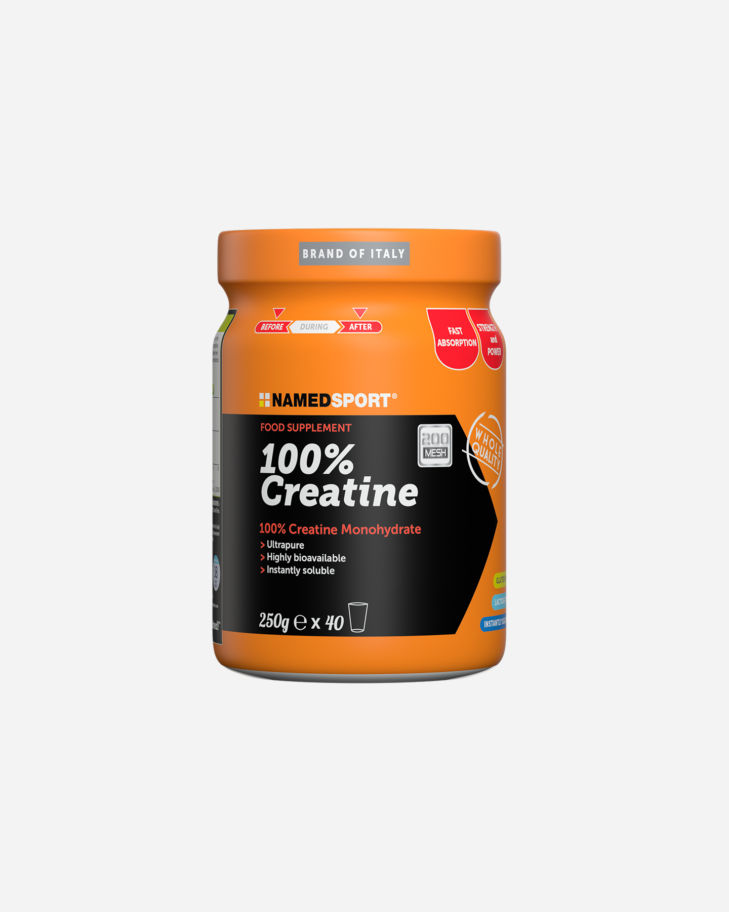 Energetico NAMED SPORT CREATINA 100% 250G 200 MESH  - Color mix - 0 | Cisalfa Sport