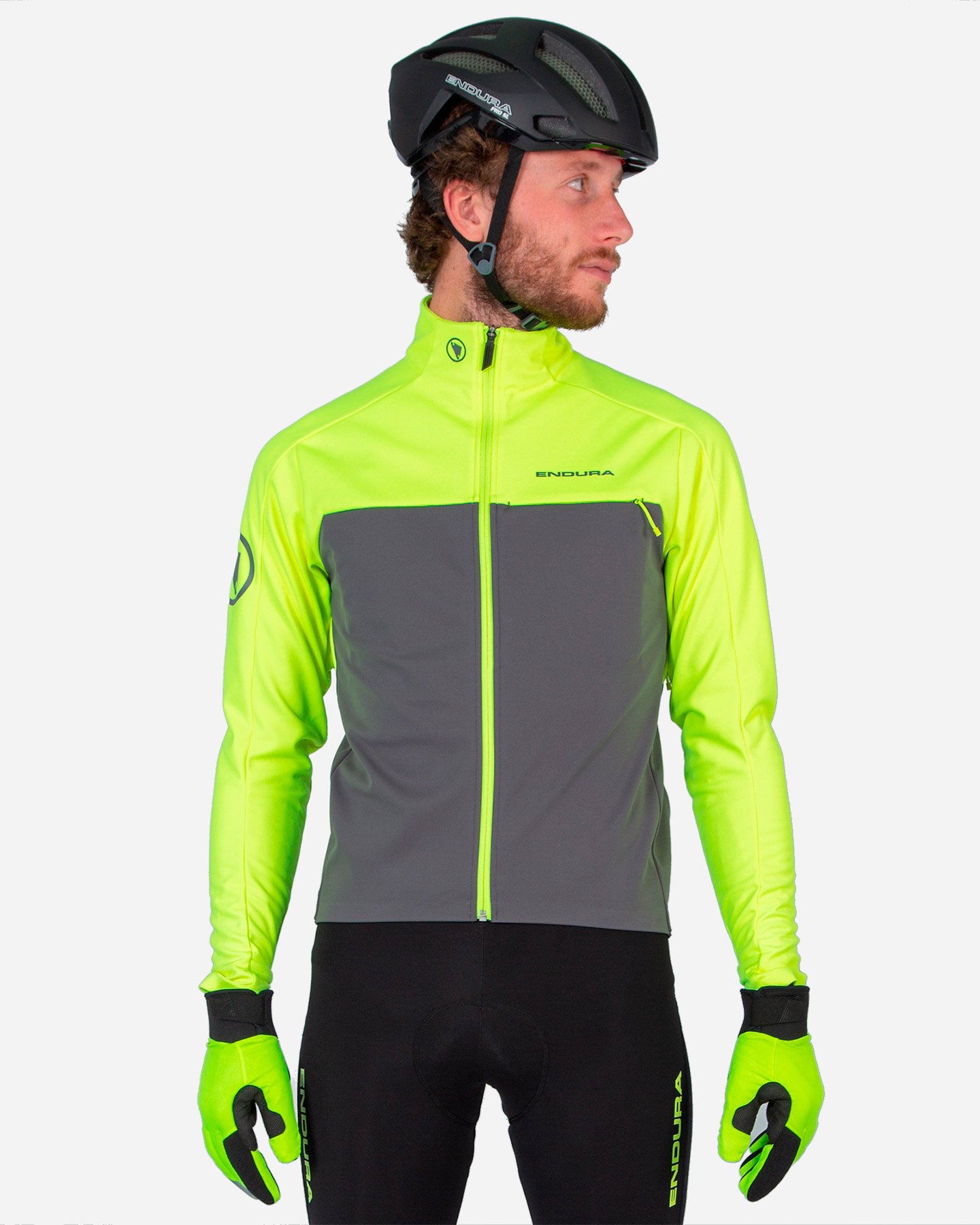 Giacca ciclismo ENDURA WINDCHILL M - Giallo - 2 | Cisalfa Sport