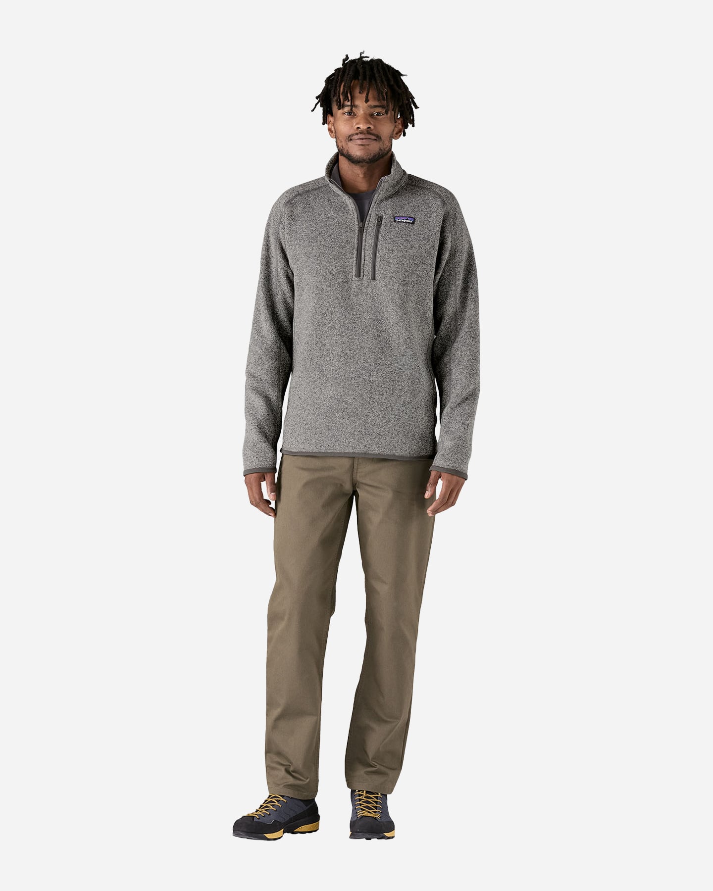 Pile PATAGONIA BETTER SWEATER 1/4 M - Beige - 2 | Cisalfa Sport